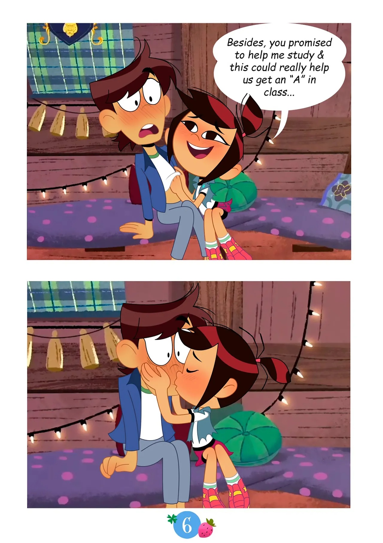 Molly And Ollie In "Studying"  Porn Comics english 06