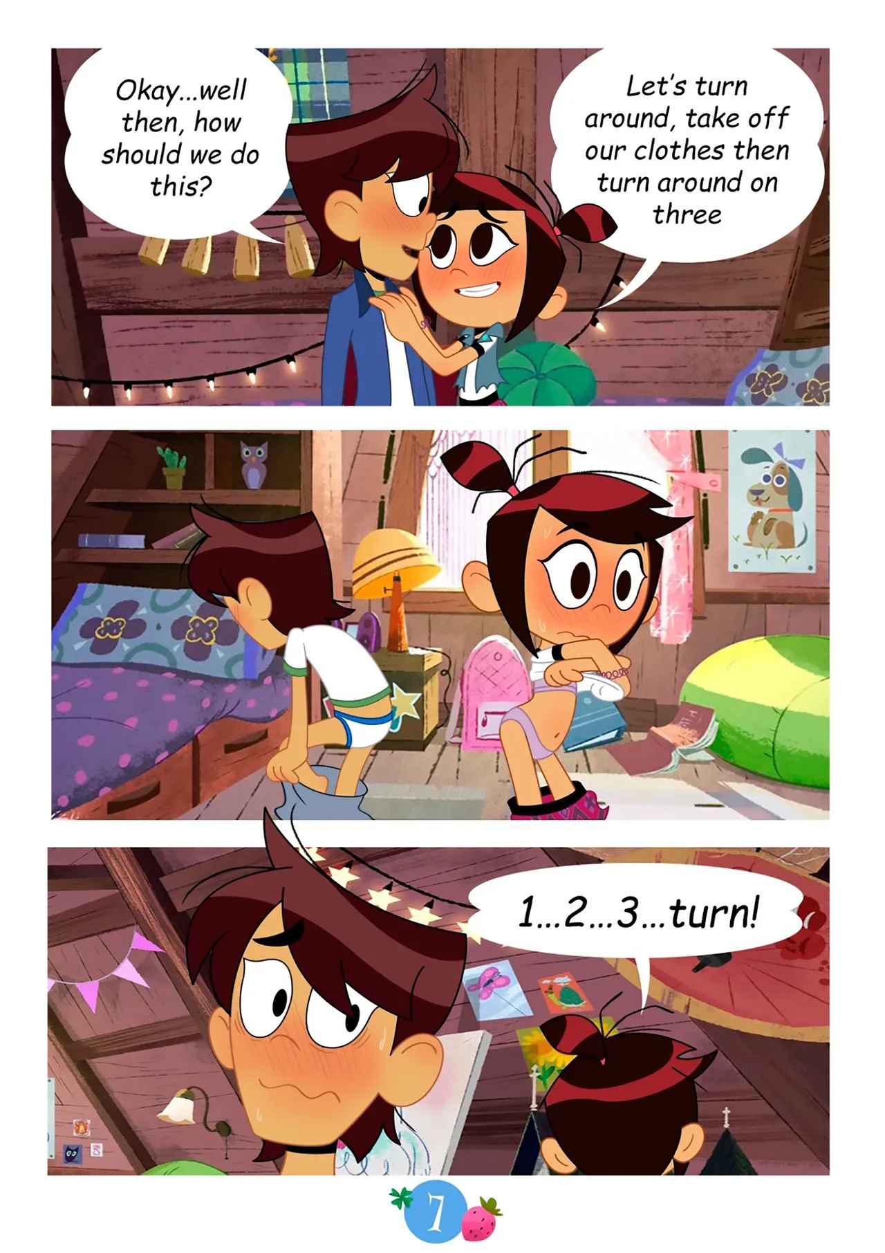 Molly And Ollie In "Studying"  Porn Comics english 07