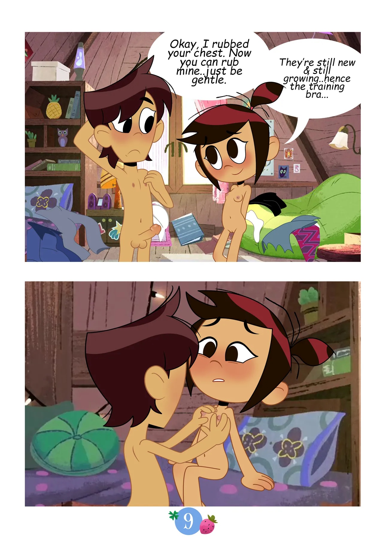 Molly And Ollie In "Studying"  Porn Comics english 09