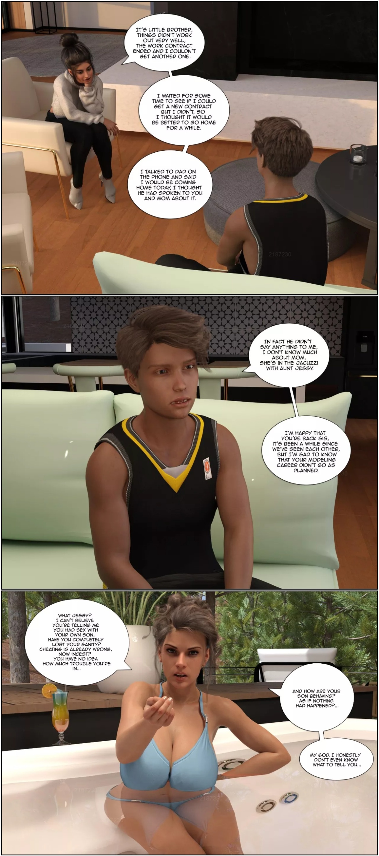 Mom's Help By NandoF Part 2 Porn Comics english 02