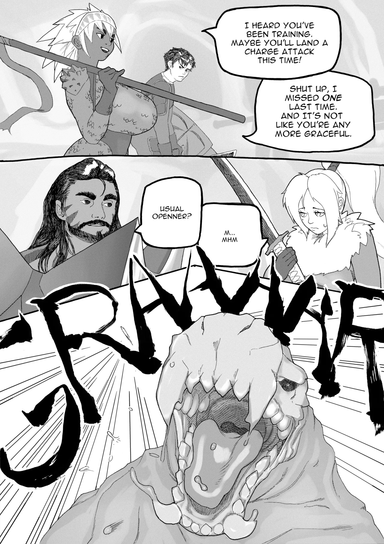 Monster FXCKER Porn Comics english 04