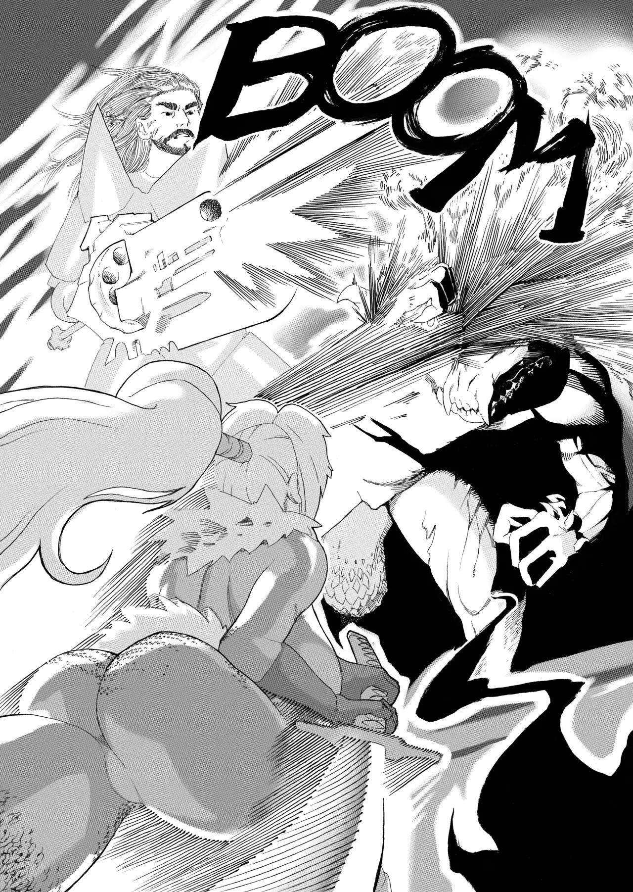 Monster FXCKER Porn Comics english 05