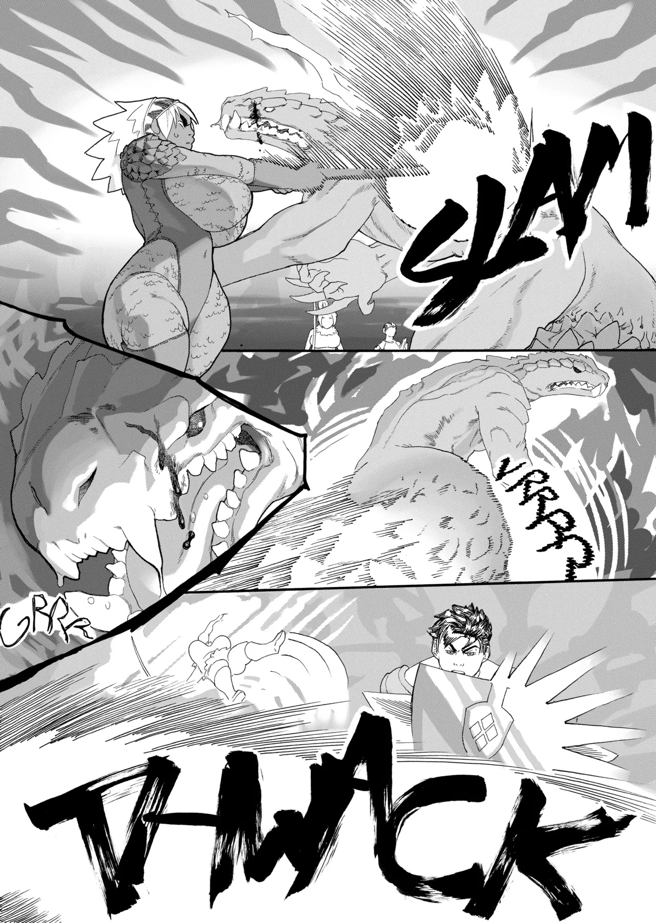 Monster FXCKER Porn Comics english 07