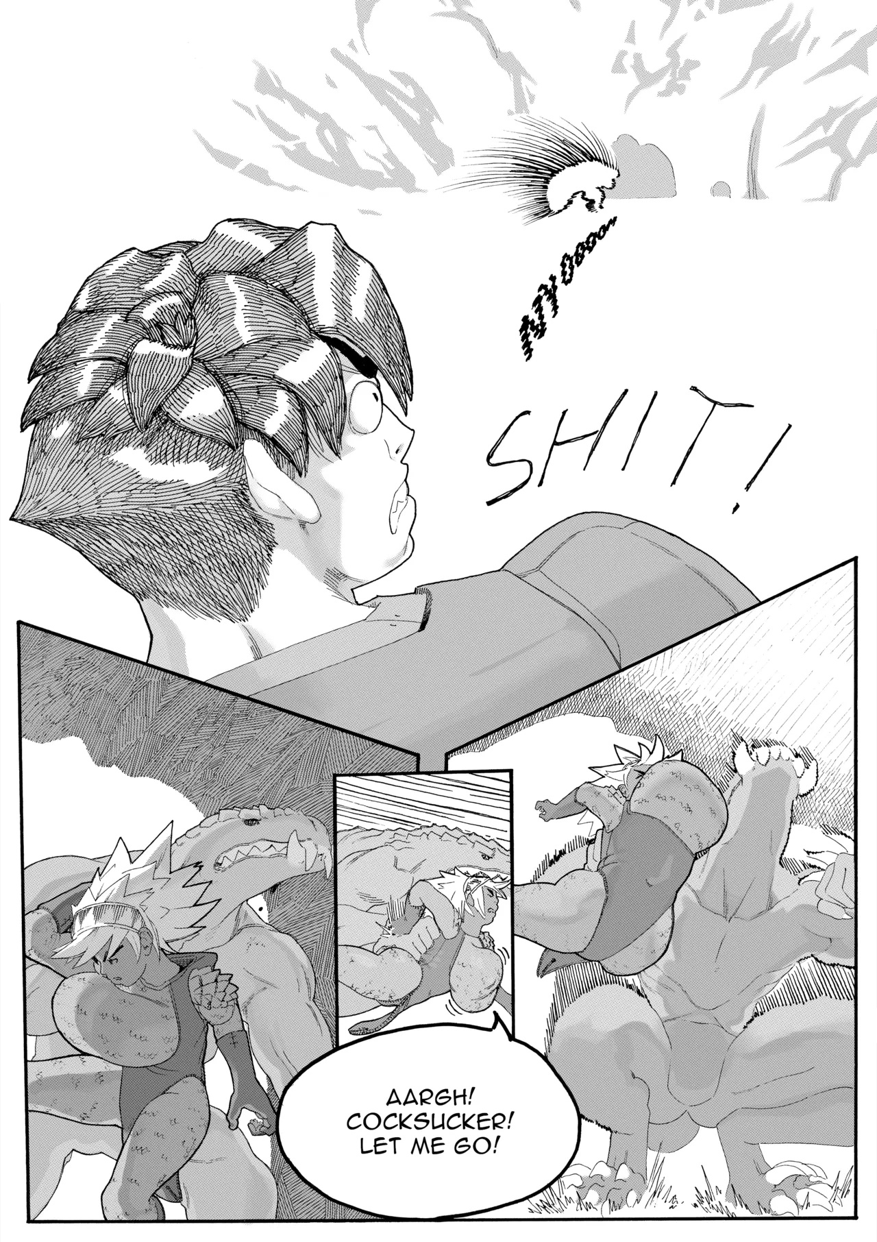 Monster FXCKER Porn Comics english 09