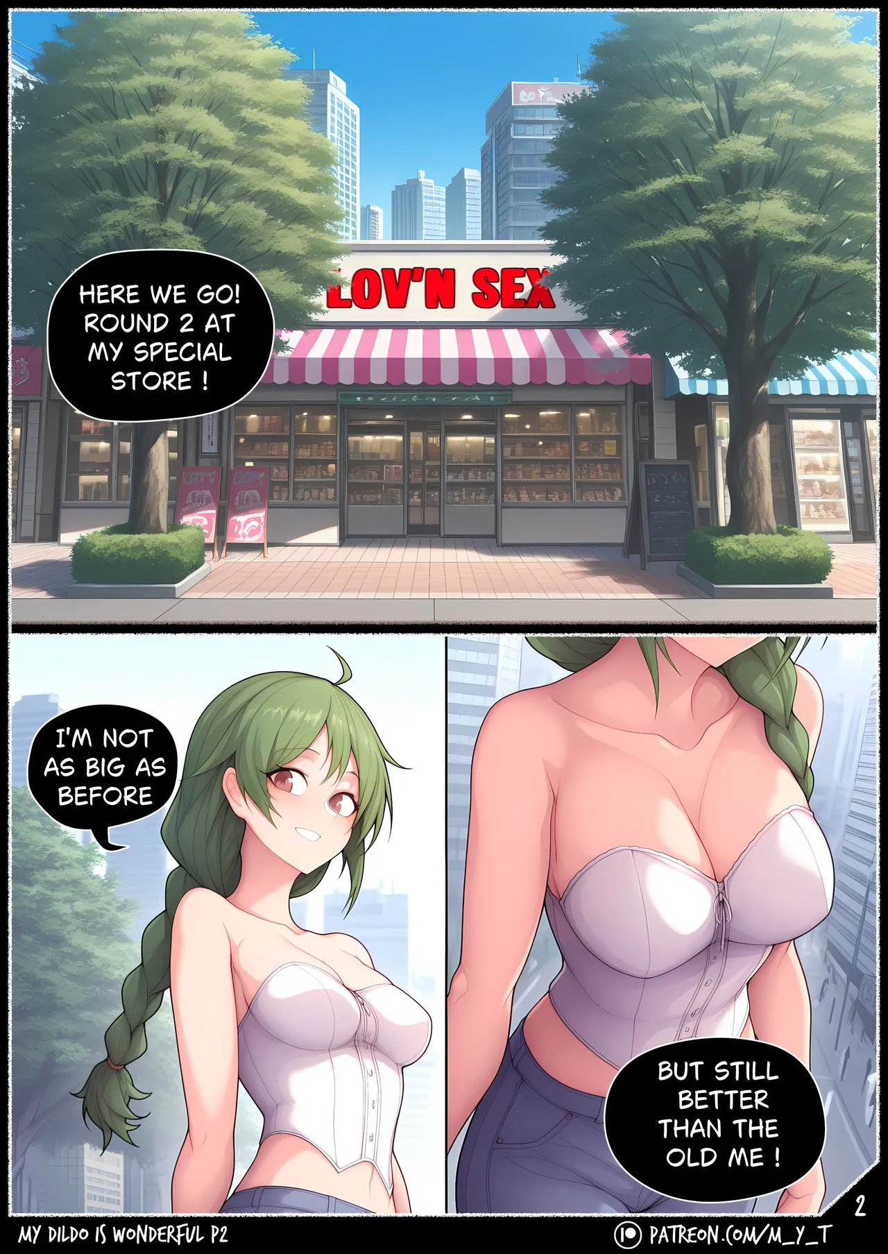 My Dildo Is Wonderful Part 2 Porn Comics english 02