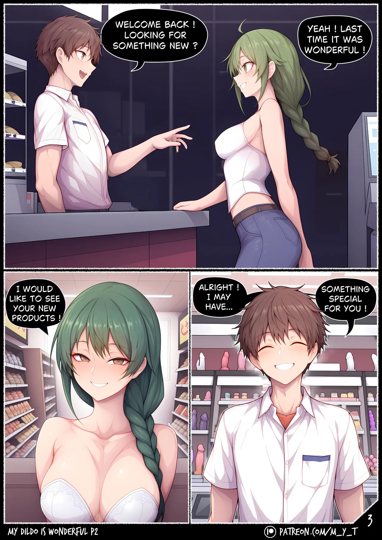 My Dildo Is Wonderful Part 2 Porn Comics english 03