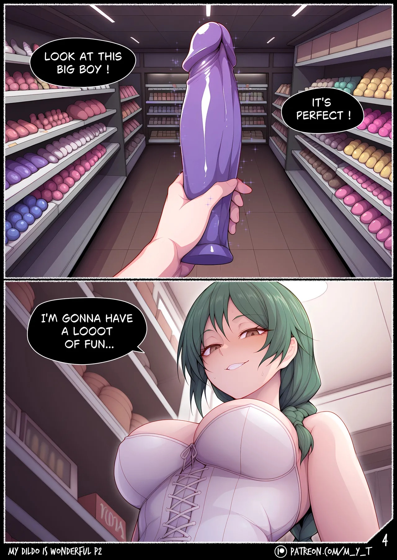 My Dildo Is Wonderful Part 2 Porn Comics english 04