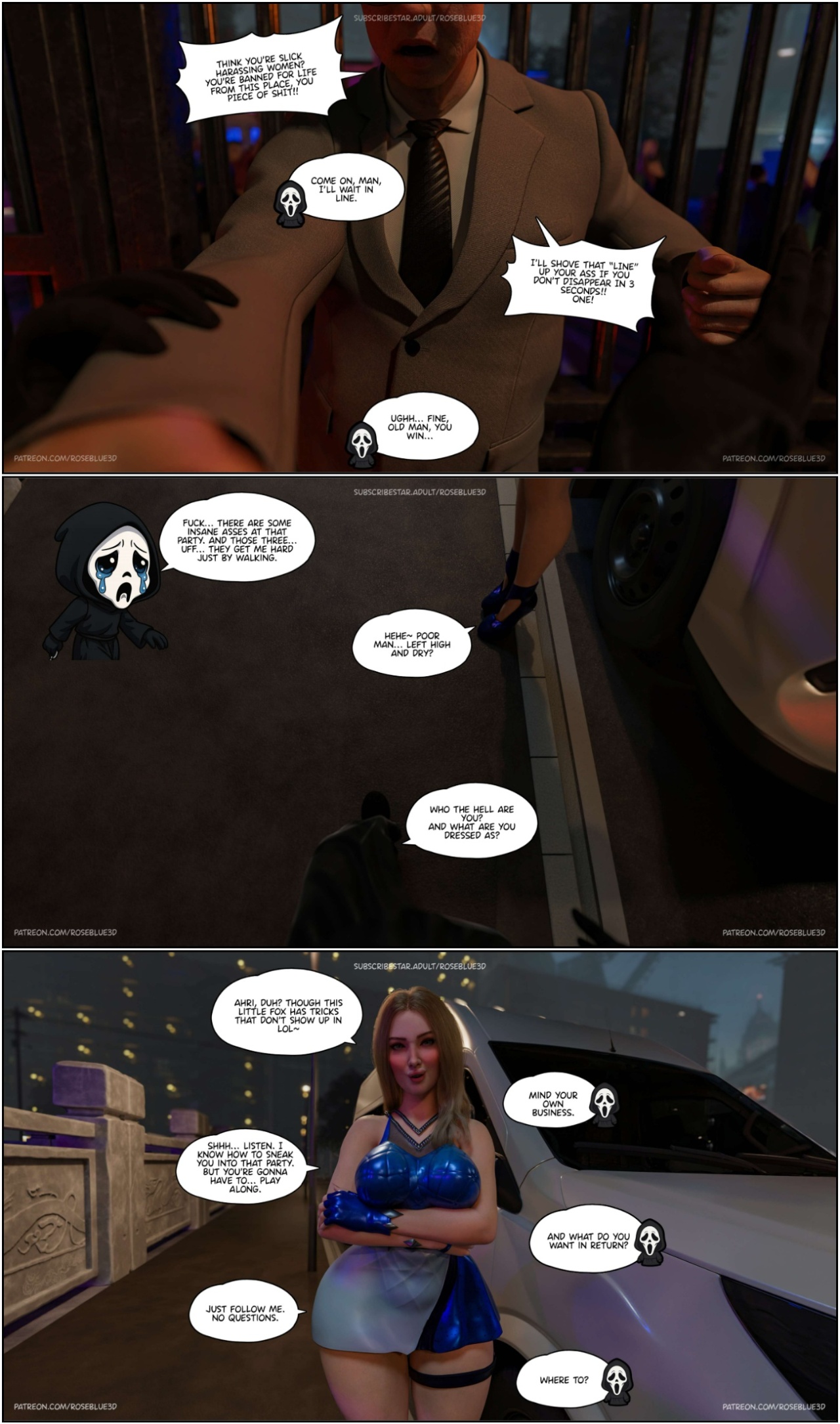 My Neighbor's Widow Part 47.5: Halloween Special Porn Comics english 05