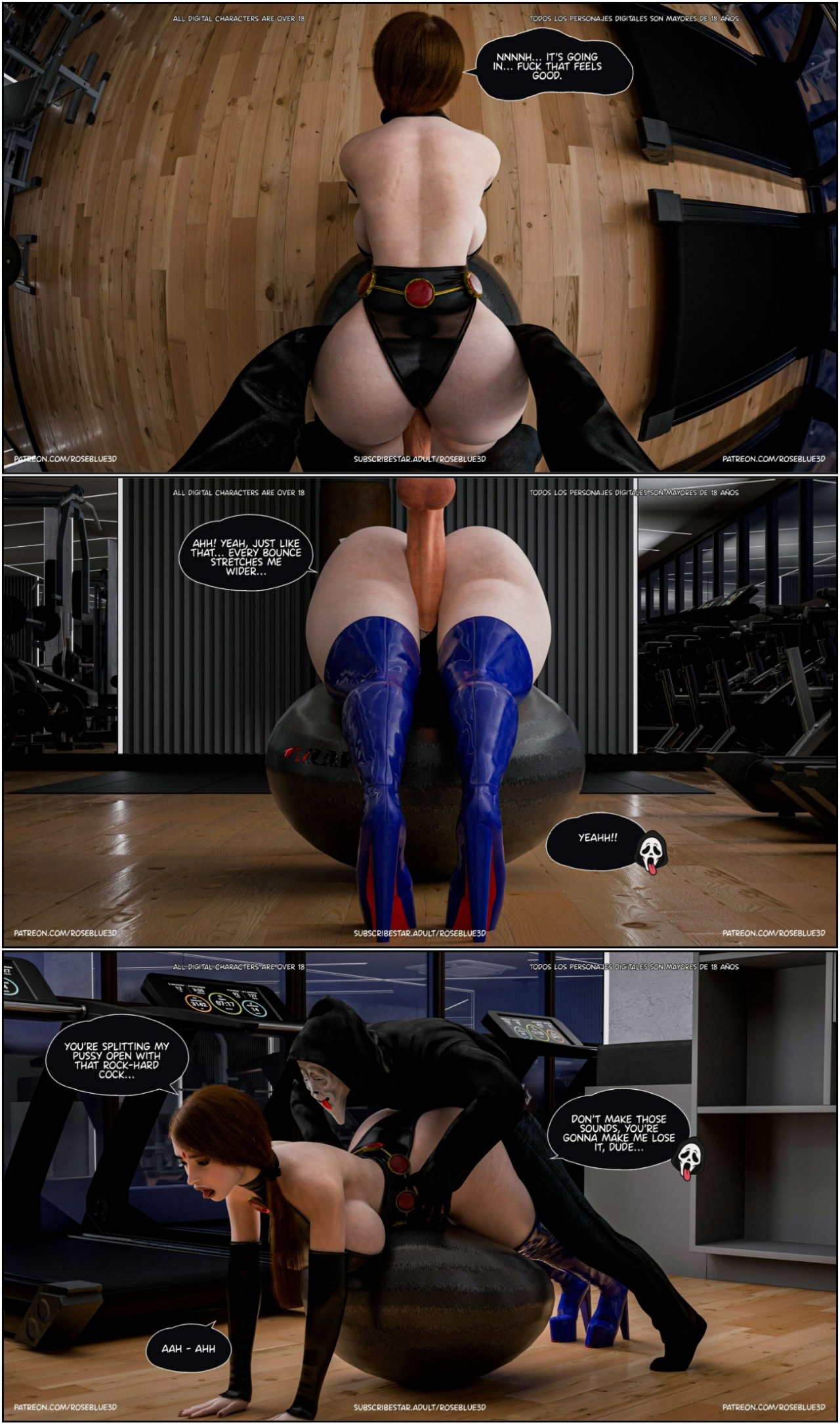 My Neighbor's Widow Part 47.5: Halloween Special Porn Comics english 26