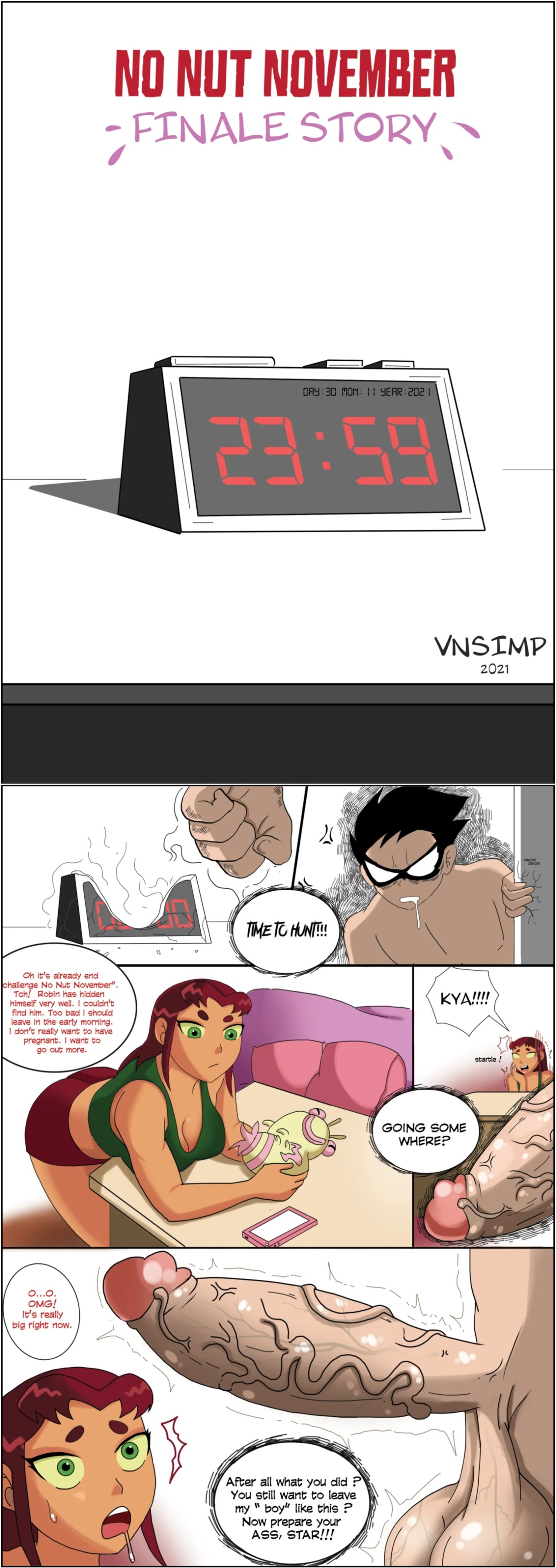 No Nut November By VN Simp Porn Comics english 16