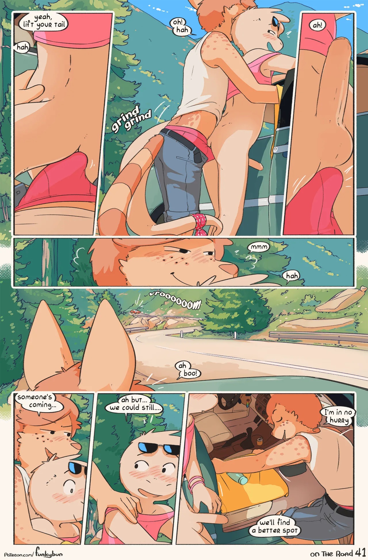 On The Road By Funkybun Porn Comics english 42