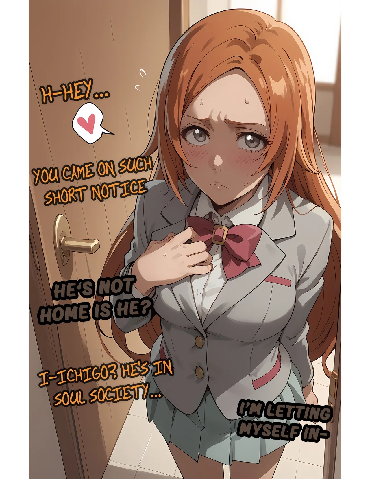 Orihime: NTR Captioned Story Porn Comics english 02