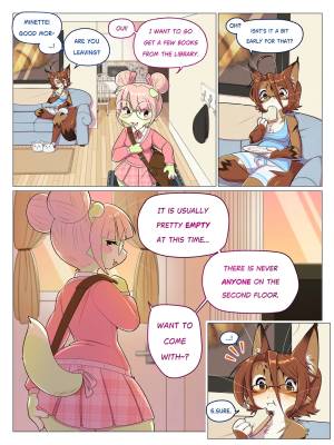 Orito And Minette: Visit The Library Porn Comics english 04