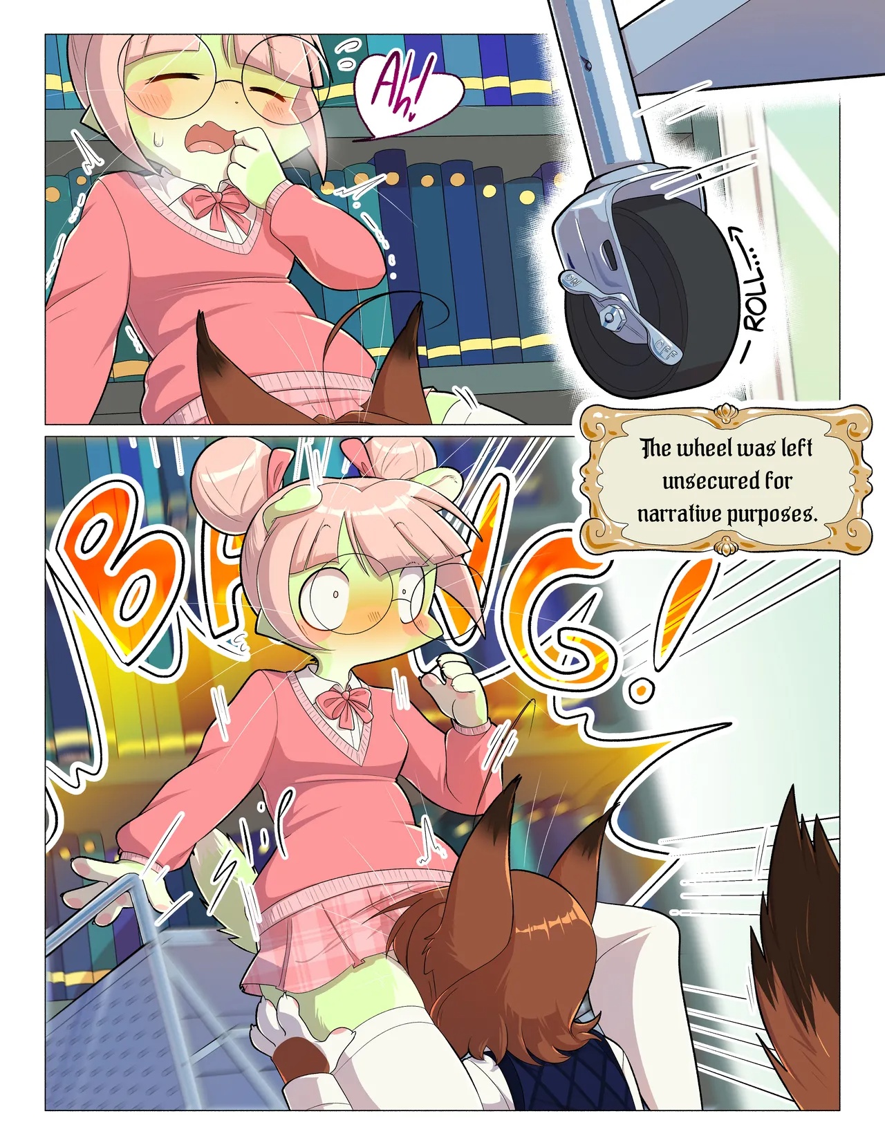 Orito And Minette: Visit The Library Porn Comics english 07