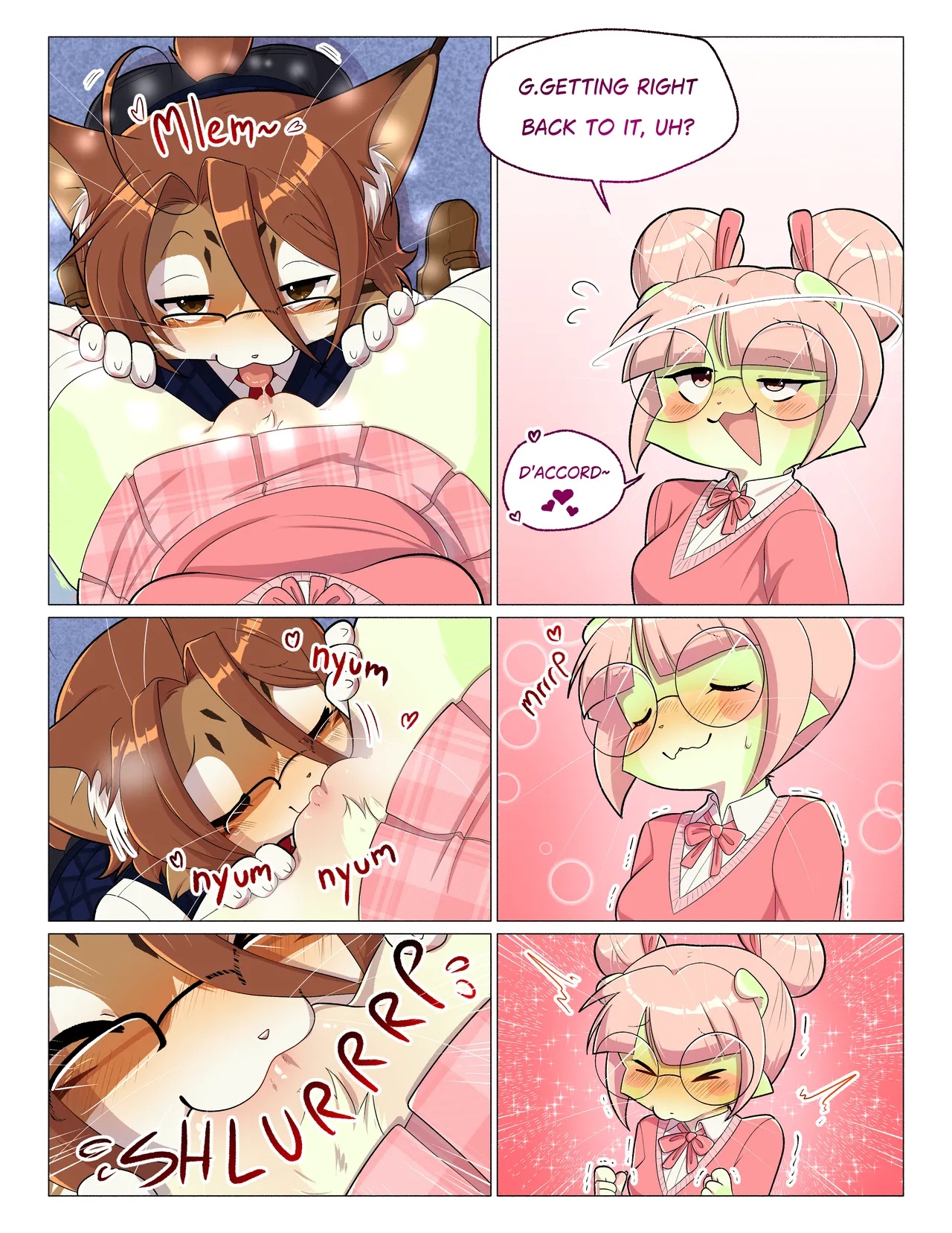 Orito And Minette: Visit The Library Porn Comics english 09