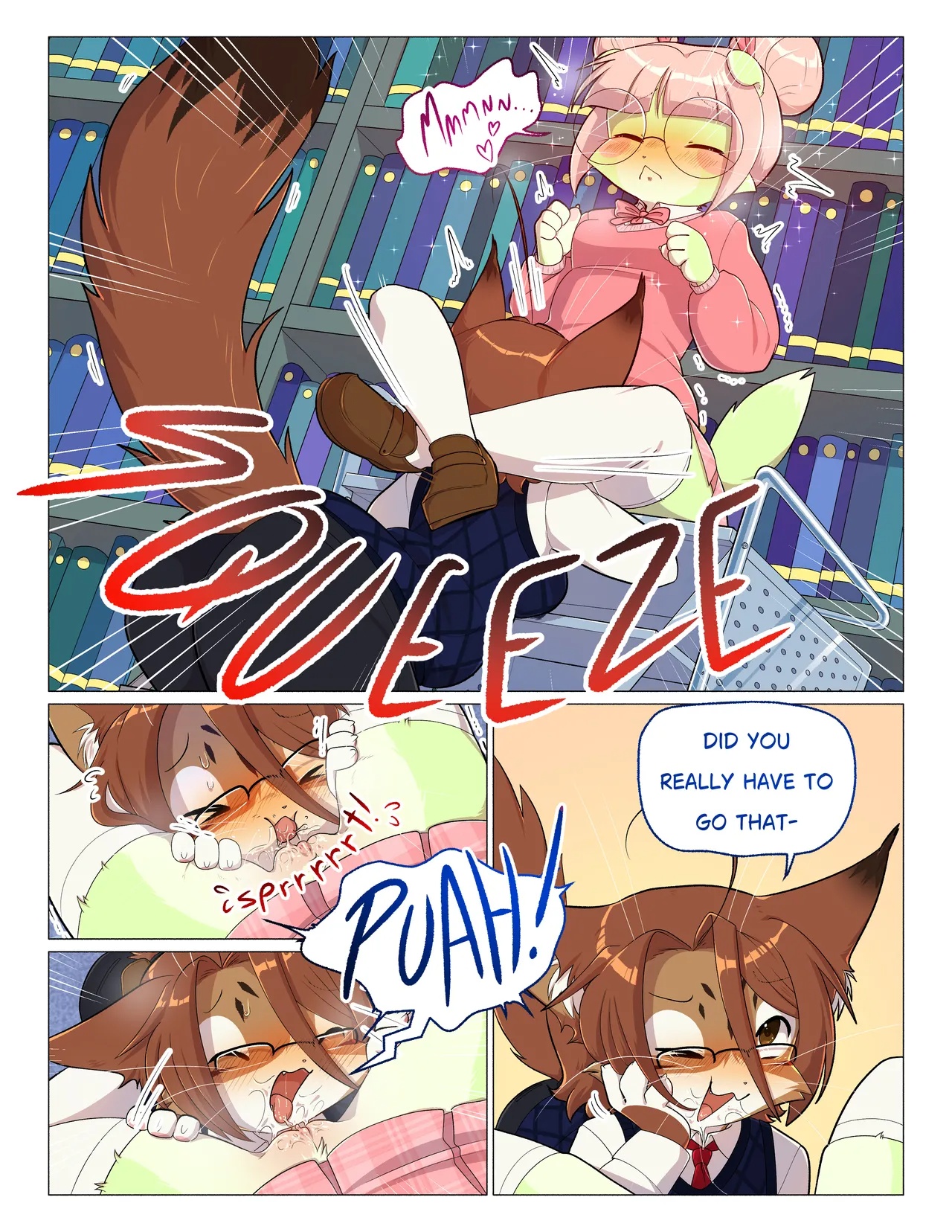 Orito And Minette: Visit The Library Porn Comics english 10