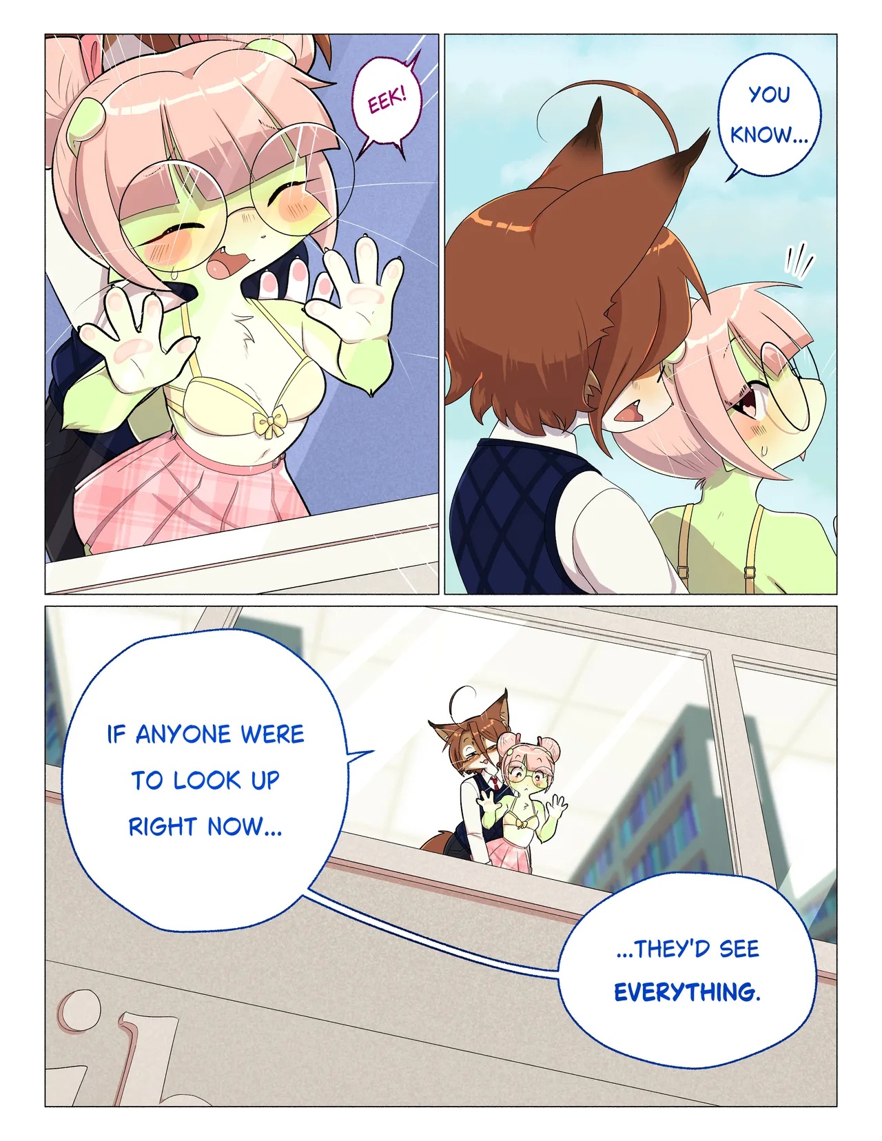 Orito And Minette: Visit The Library Porn Comics english 15