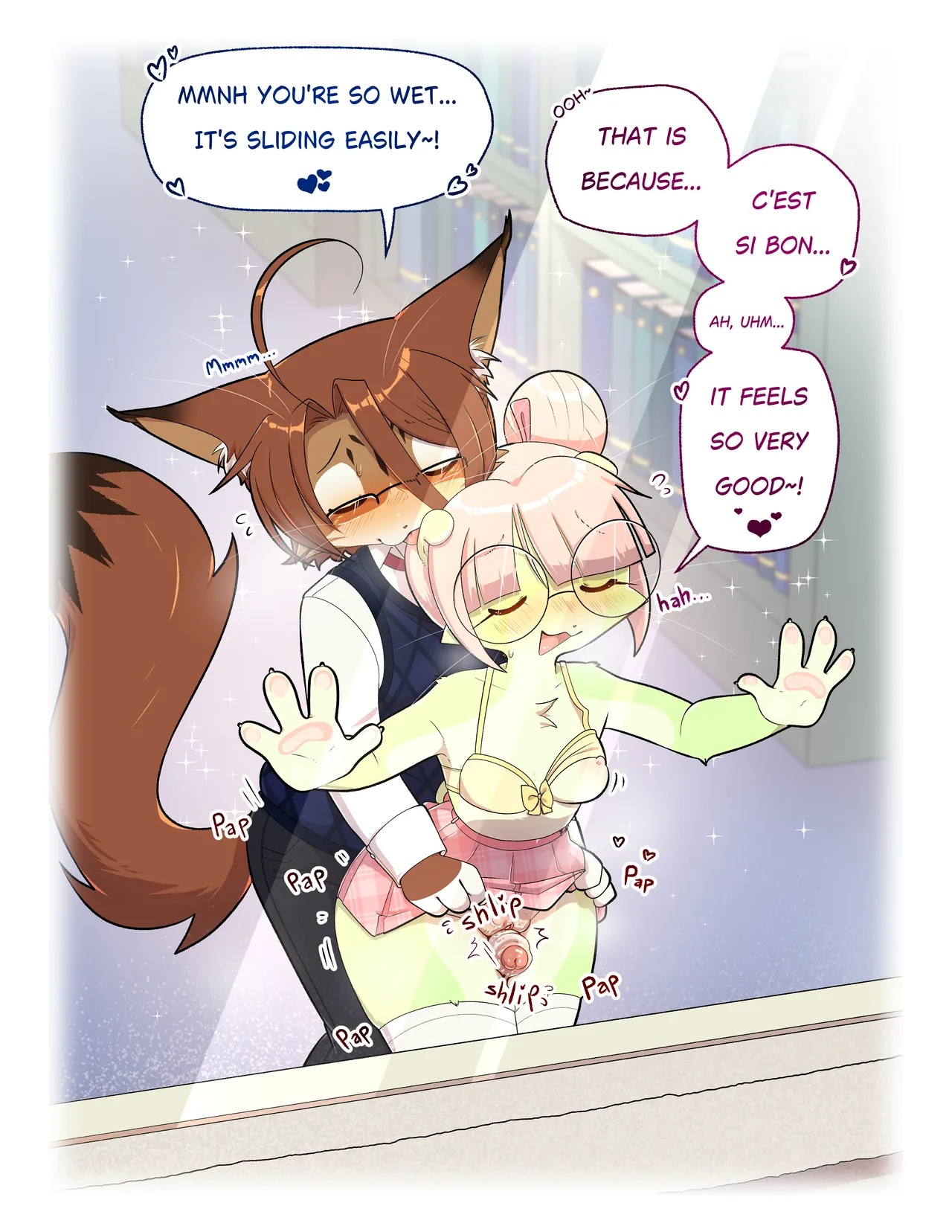 Orito And Minette: Visit The Library Porn Comics english 19