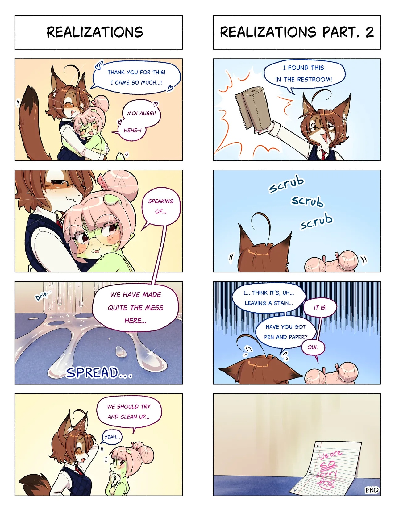 Orito And Minette: Visit The Library Porn Comics english 24