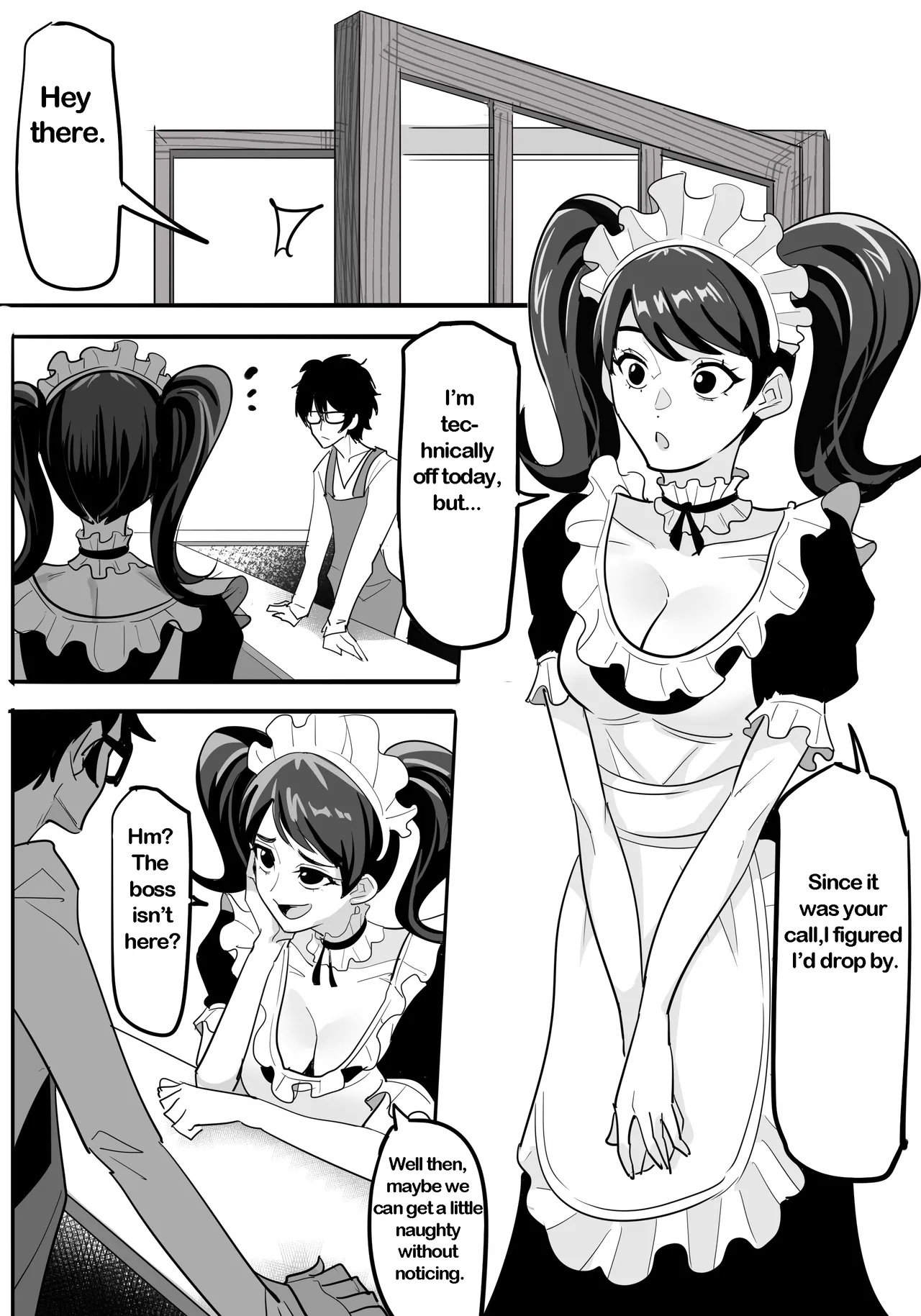 P5 Sister's Holiday Porn Comics english 02
