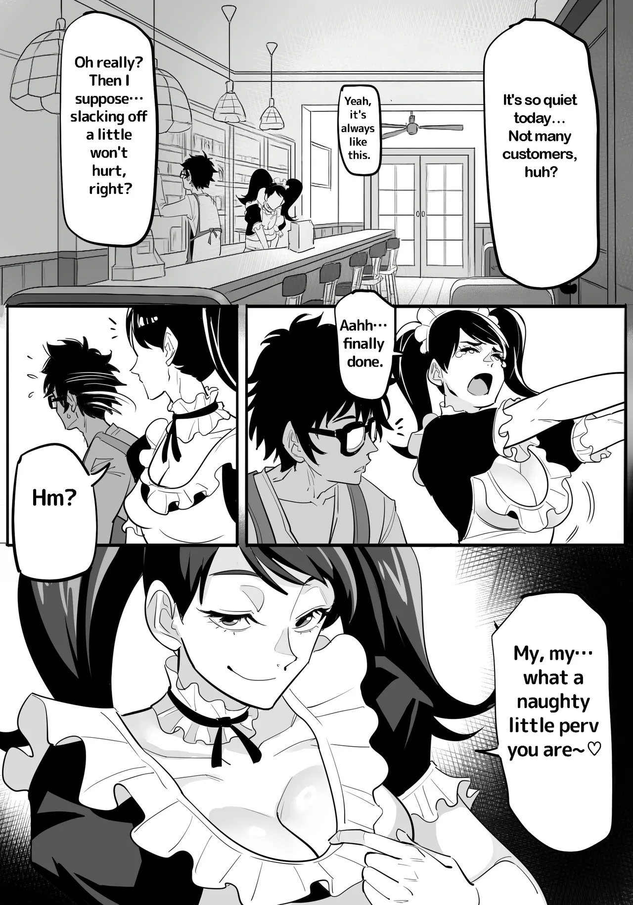 P5 Sister's Holiday Porn Comics english 03