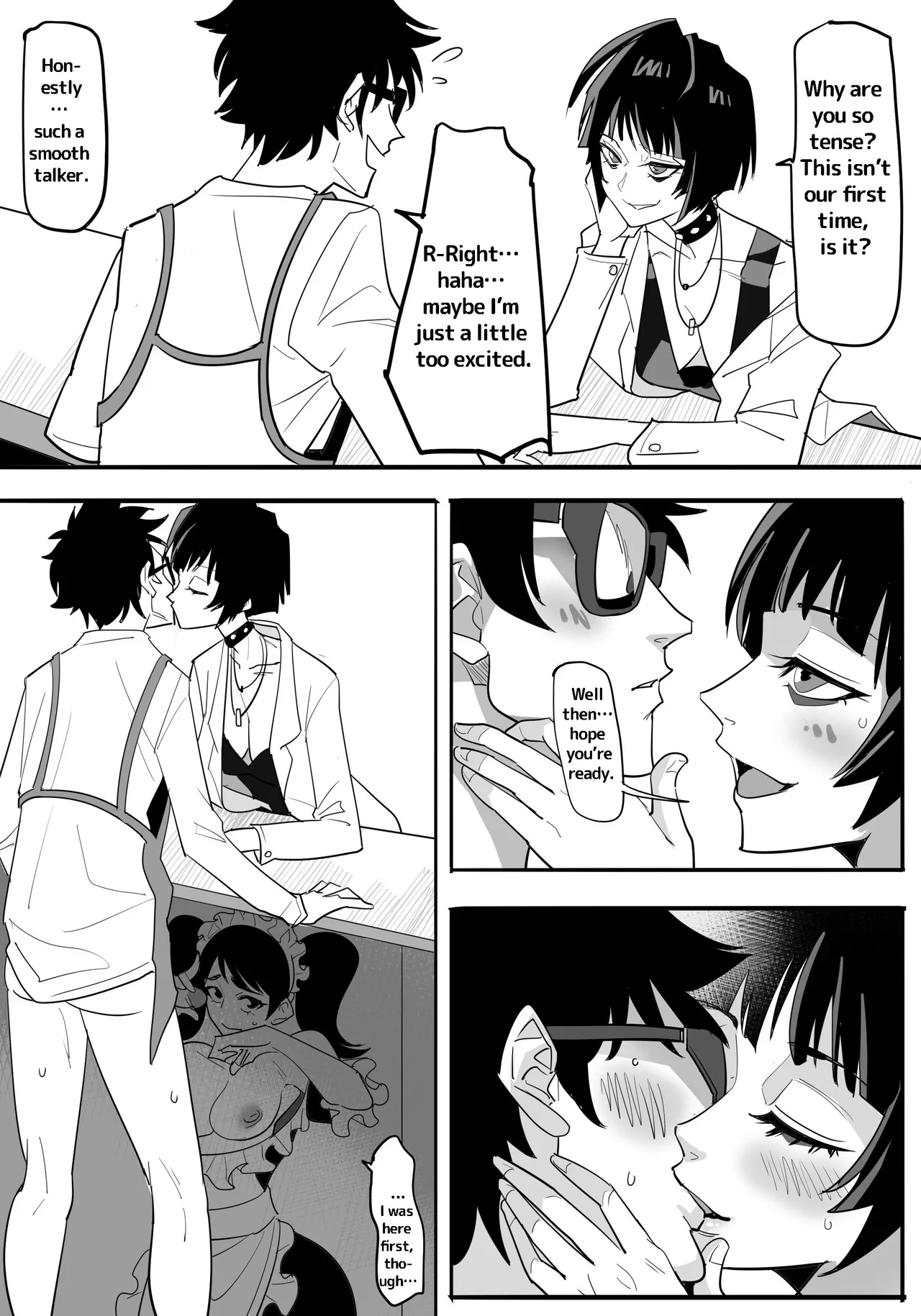 P5 Sister's Holiday Porn Comics english 08