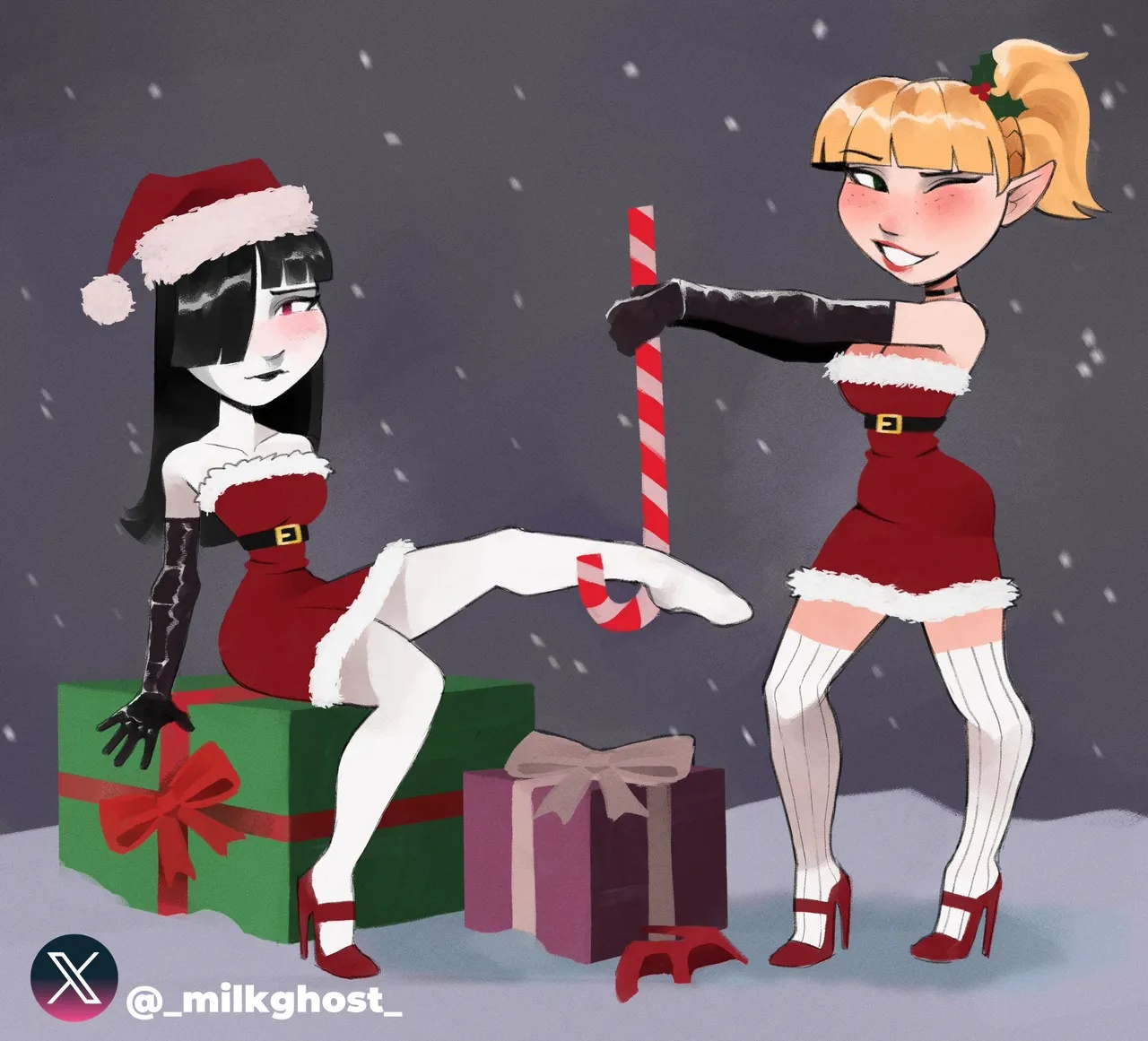 Paranormal Christmas Porn Comics english 32
