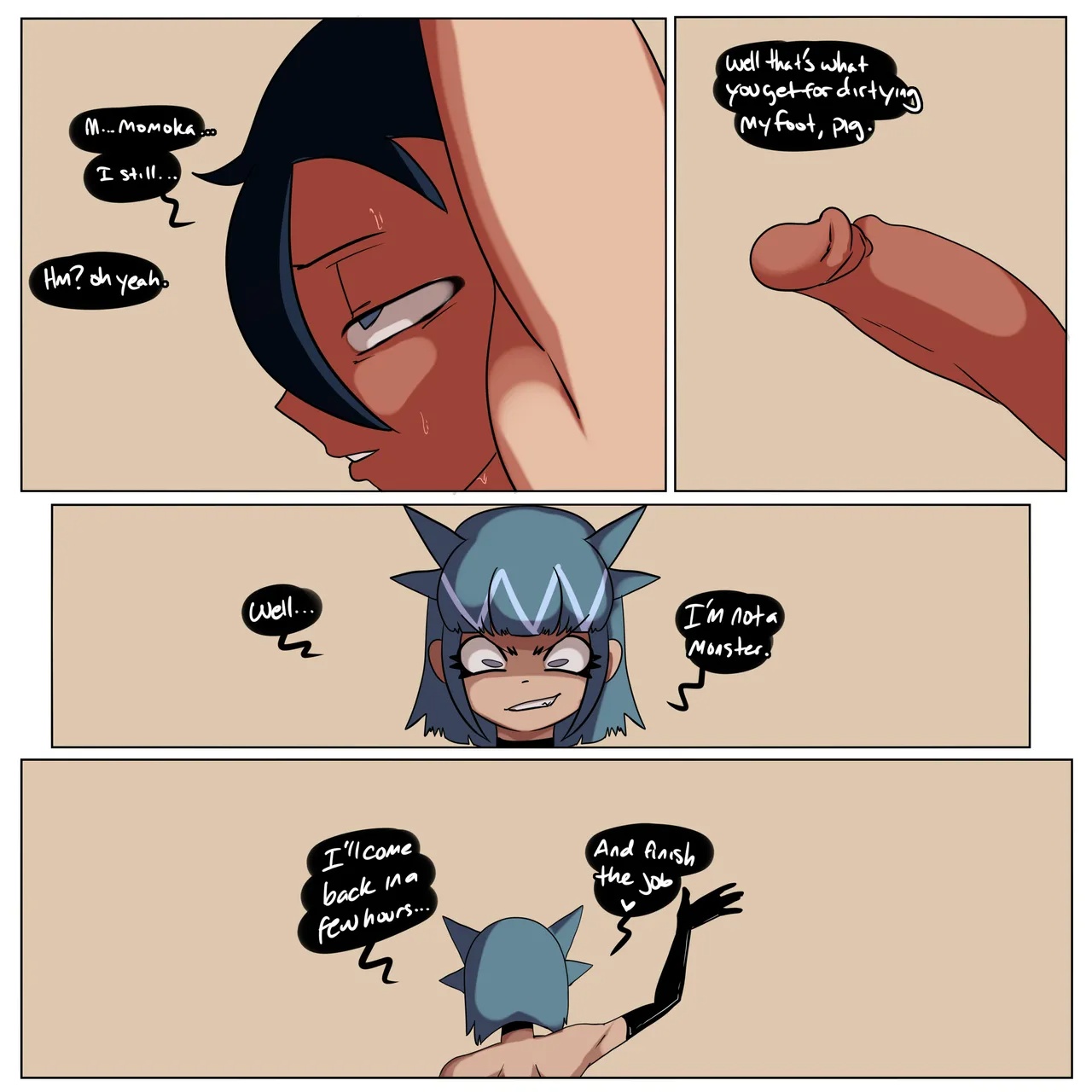 Pekoponian Power Play Porn Comics english 19