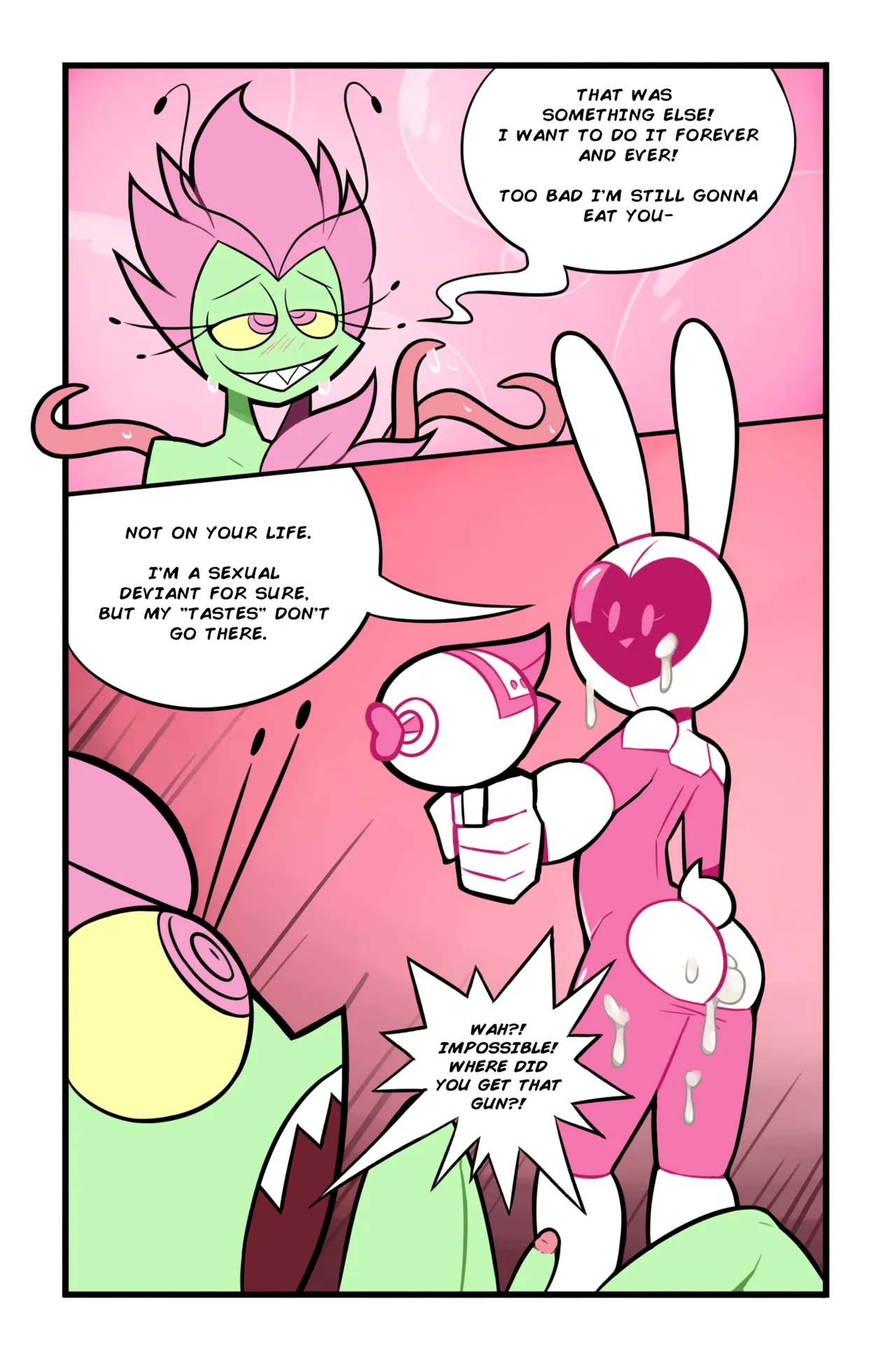 Pinku's RB Mission #0: The Carnivorous Plant Porn Comics english 29
