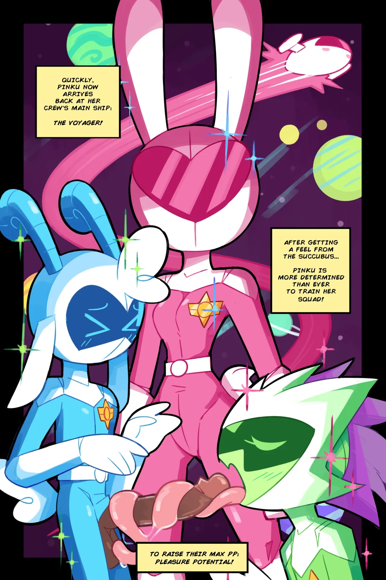 Pinku's RB Mission #0: The Carnivorous Plant Porn Comics english 38