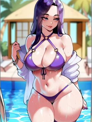 Pool Party Caitlyn
