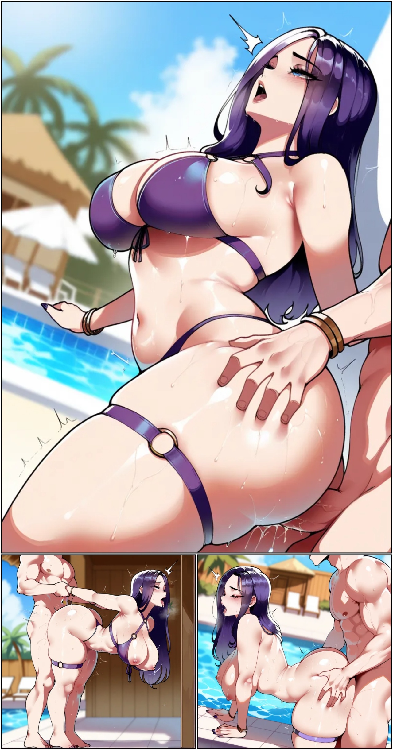 Pool Party Caitlyn Porn Comics english 13