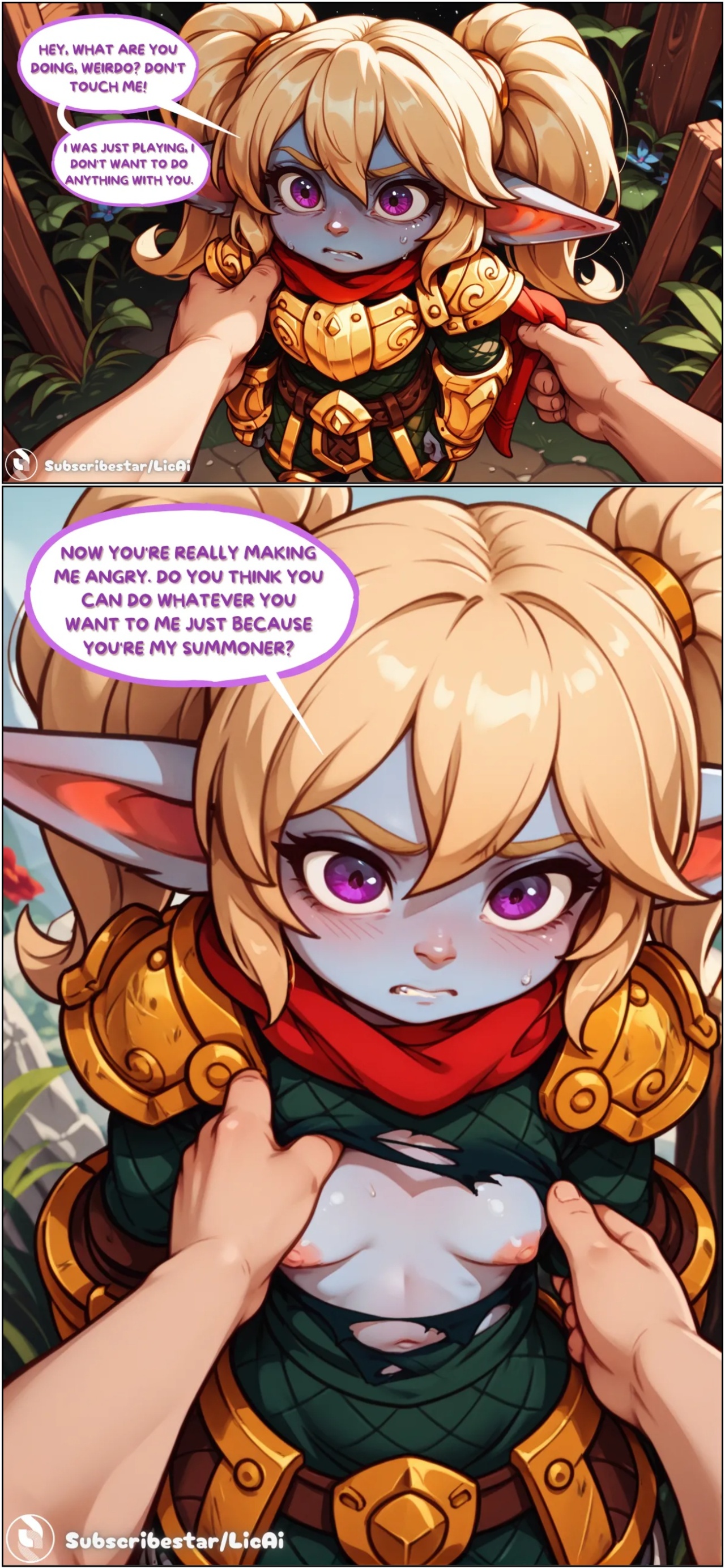Poppy Yordle Madness Porn Comics english 03