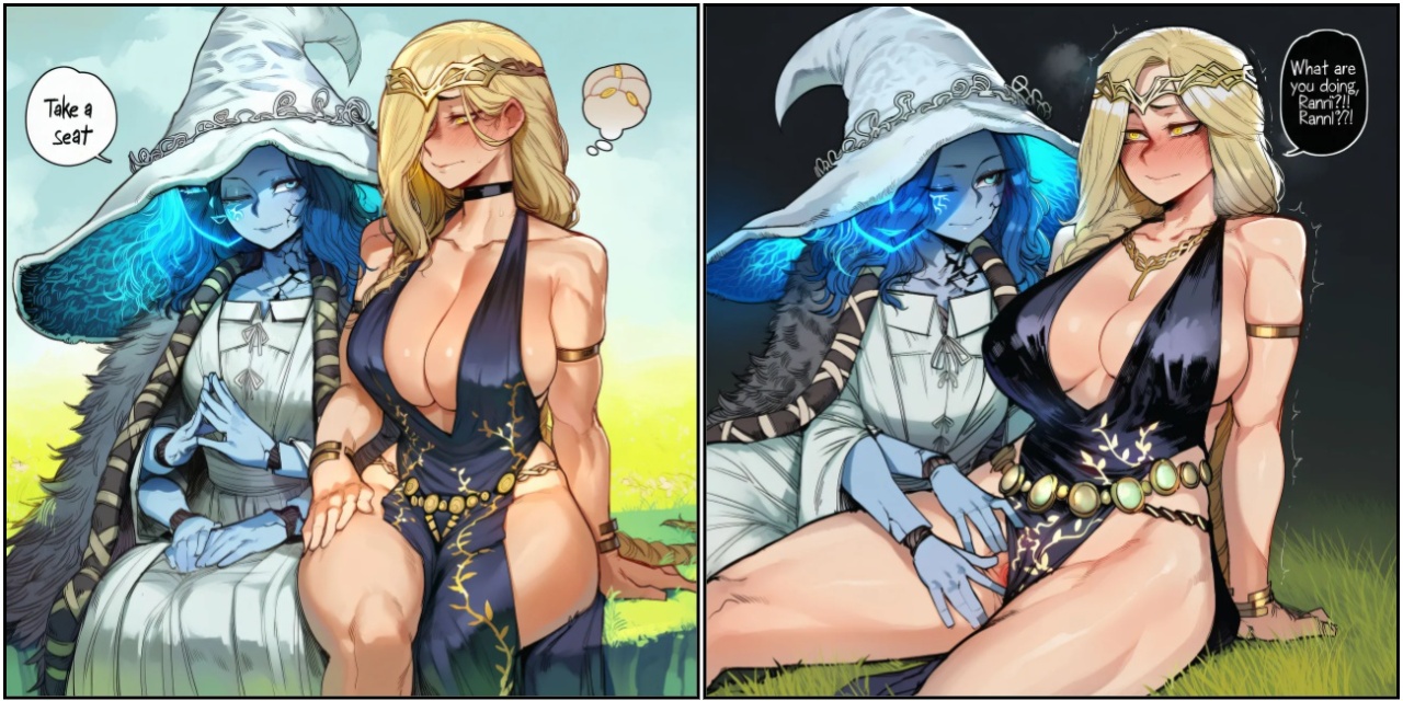 Ranni The Witch x Queen Marika Porn Comics english 02