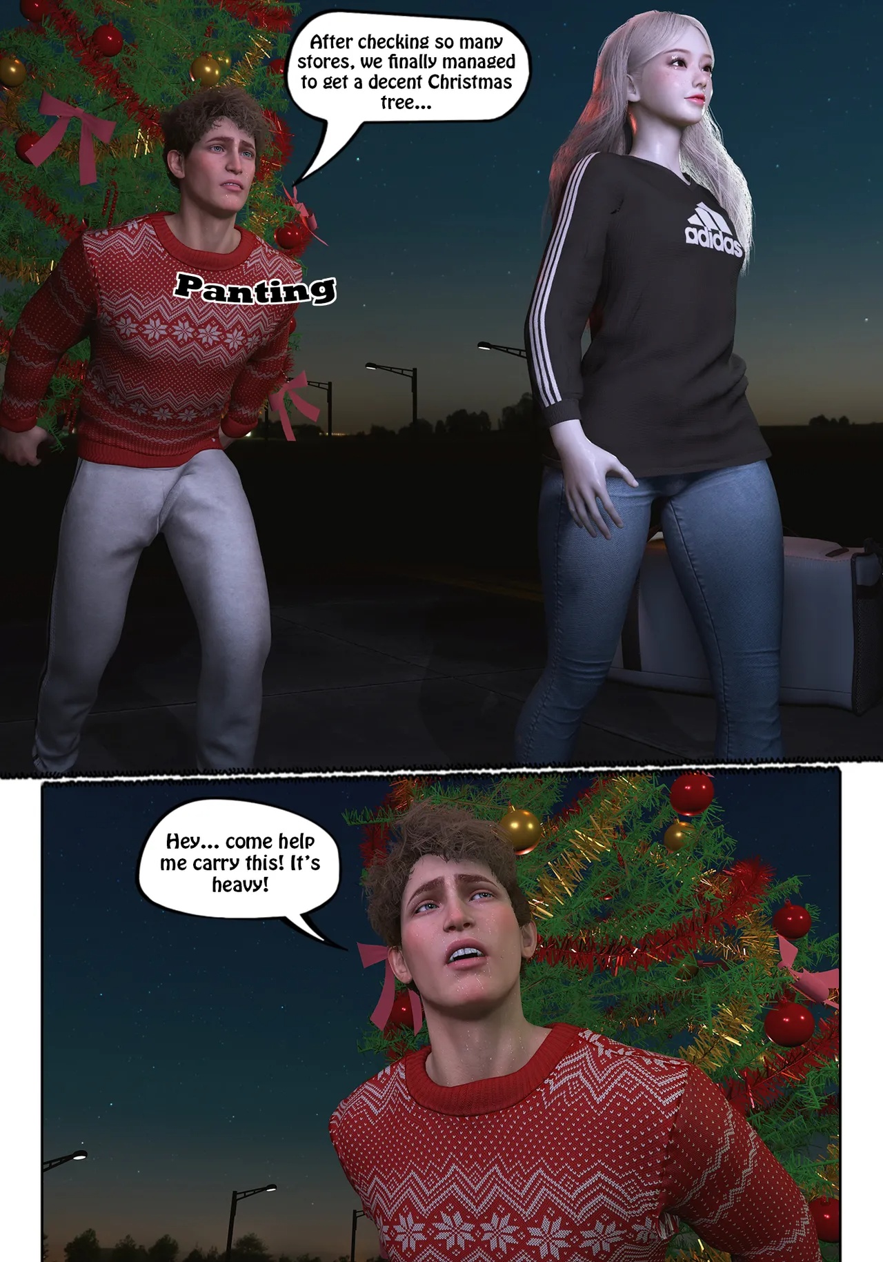 Red Bread's 2025 Christmas Special Porn Comics english 09