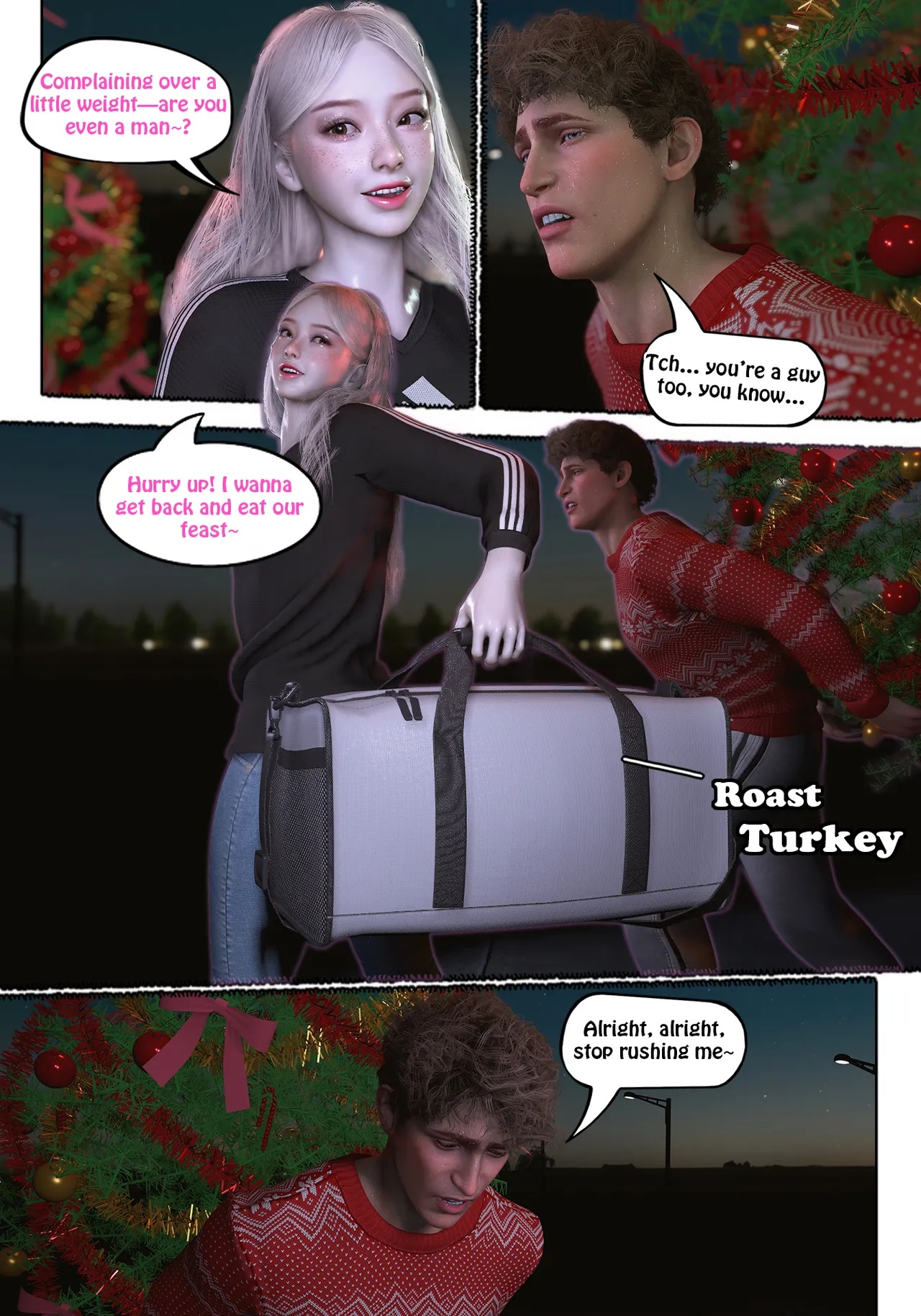 Red Bread's 2025 Christmas Special Porn Comics english 10