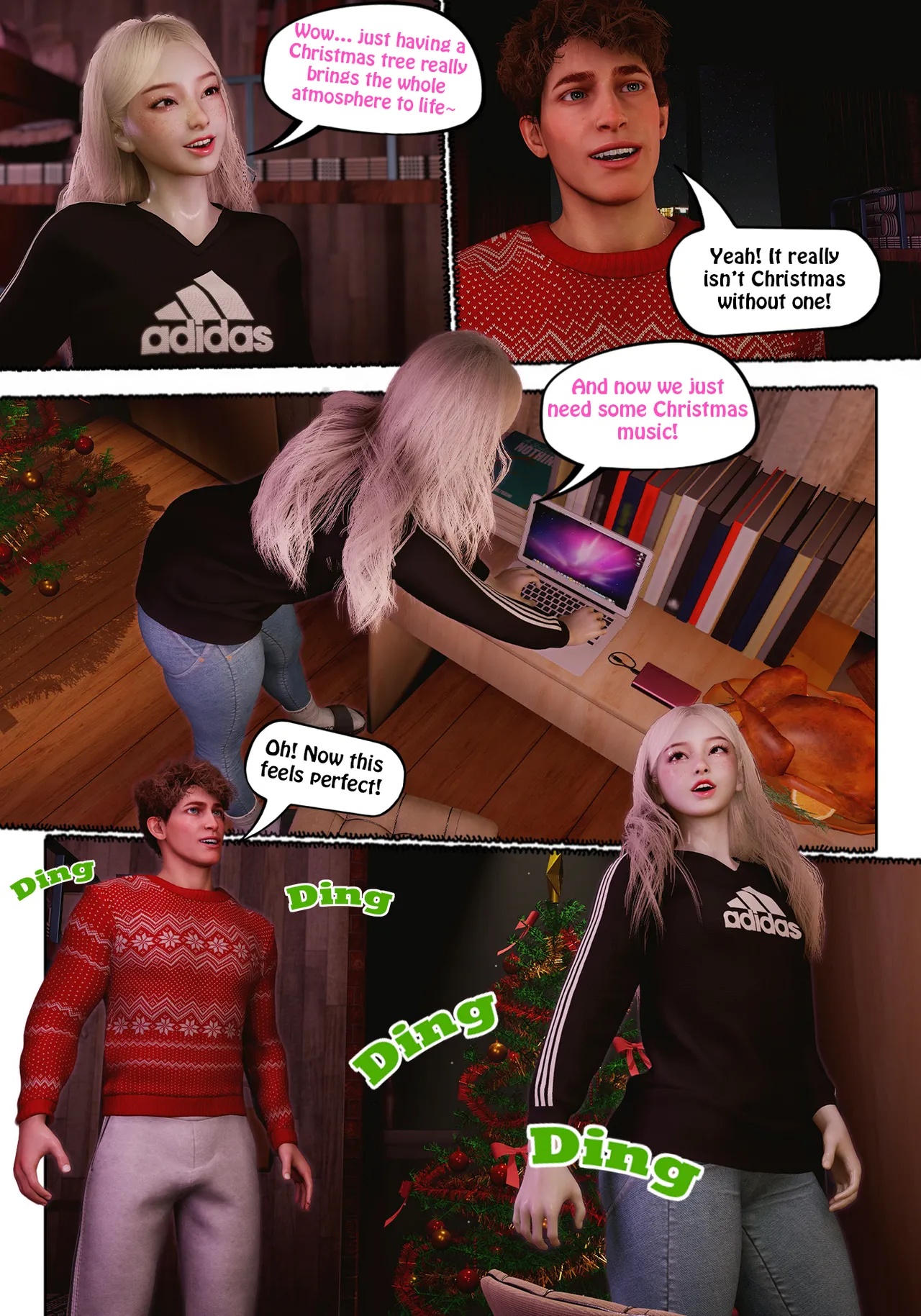 Red Bread's 2025 Christmas Special Porn Comics english 12