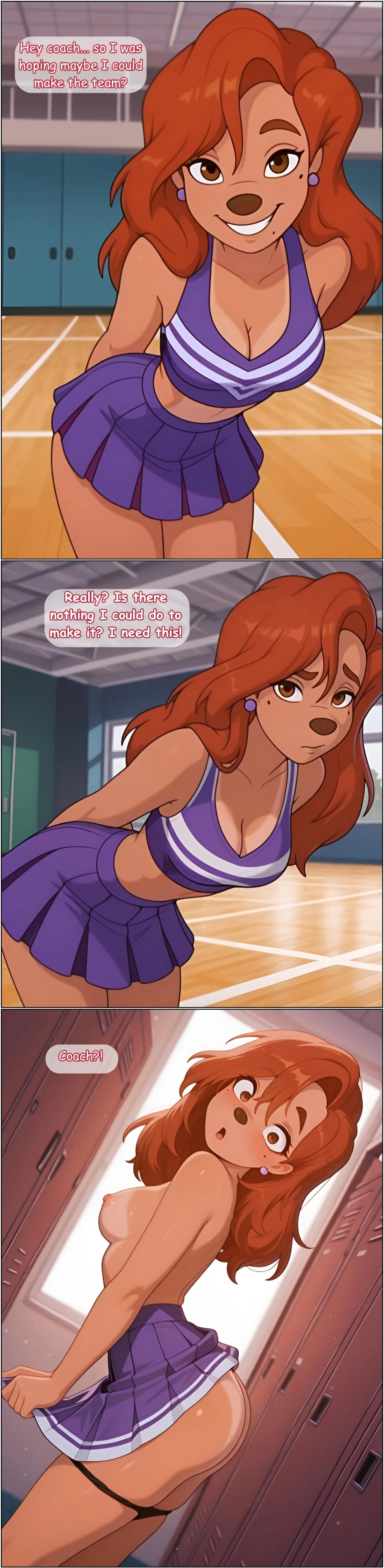 Roxanne Makes The Team Porn Comics english 02