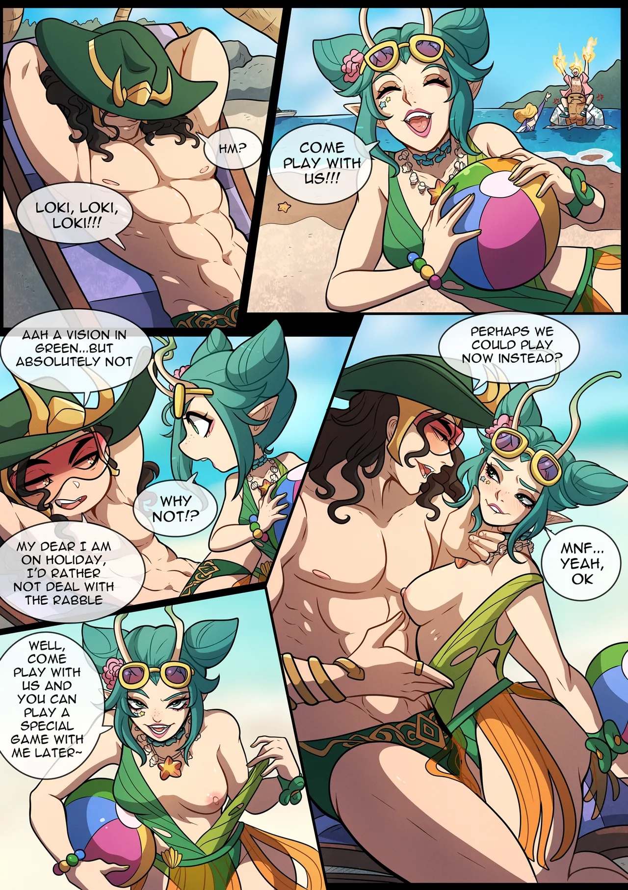 Sex On The Beach By Kinkymation Porn Comics english 03