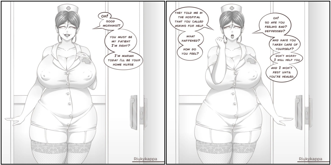 SHE IS MY LOVELY PERSONAL NURSE Porn Comics english 02