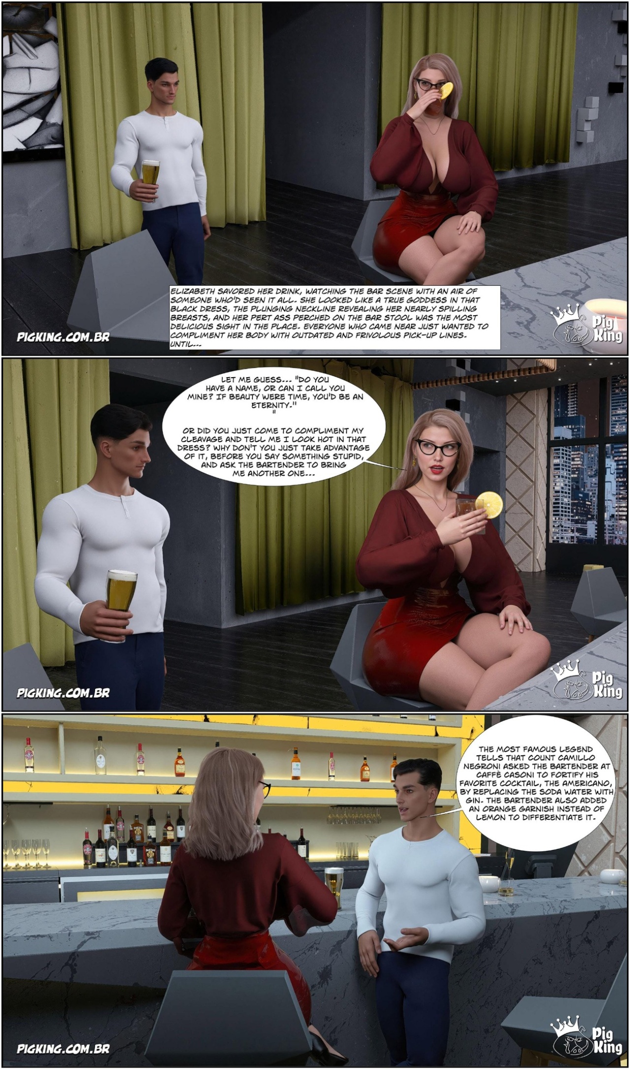Short Stories Part 3: The Meeting Porn Comics english 02