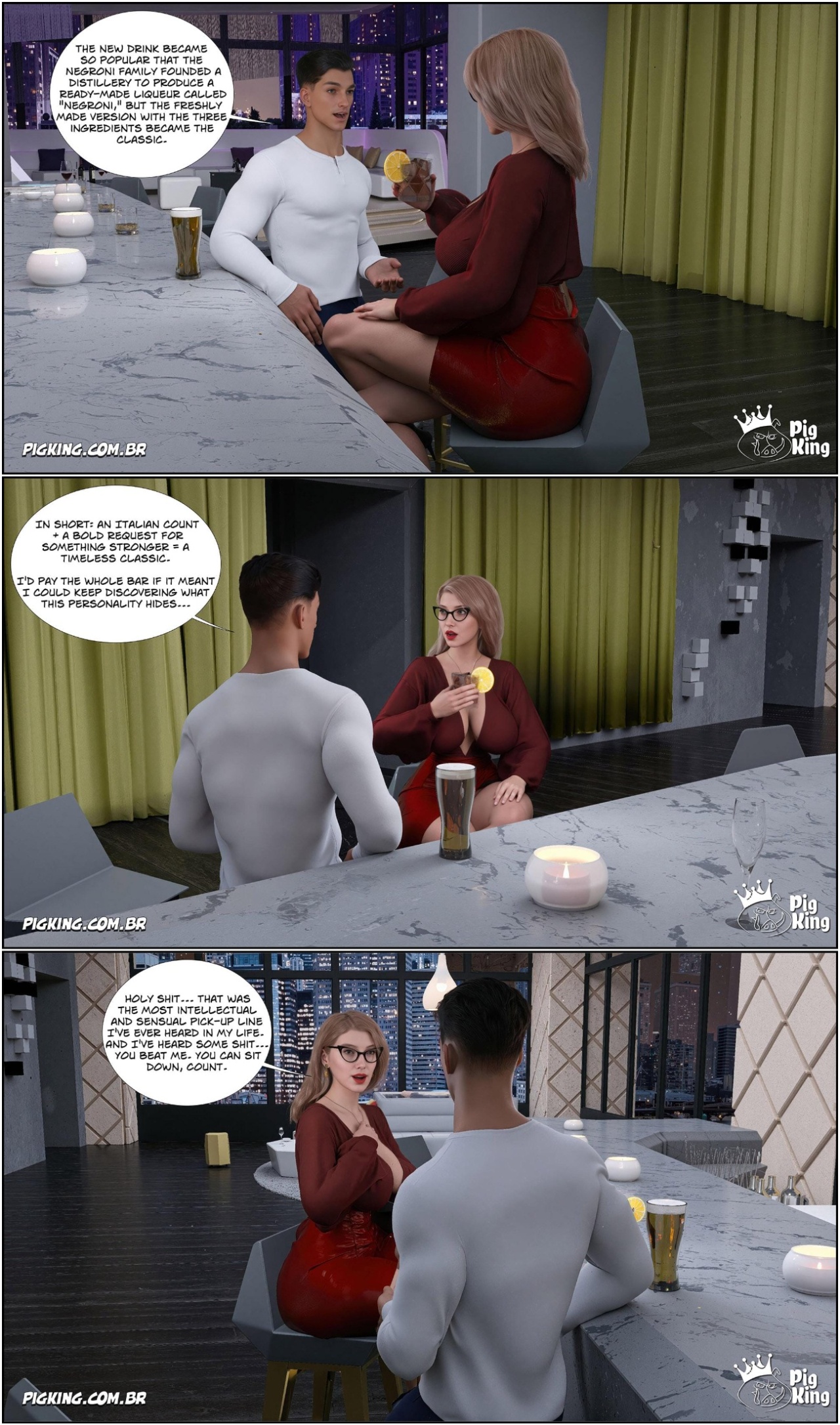 Short Stories Part 3: The Meeting Porn Comics english 03