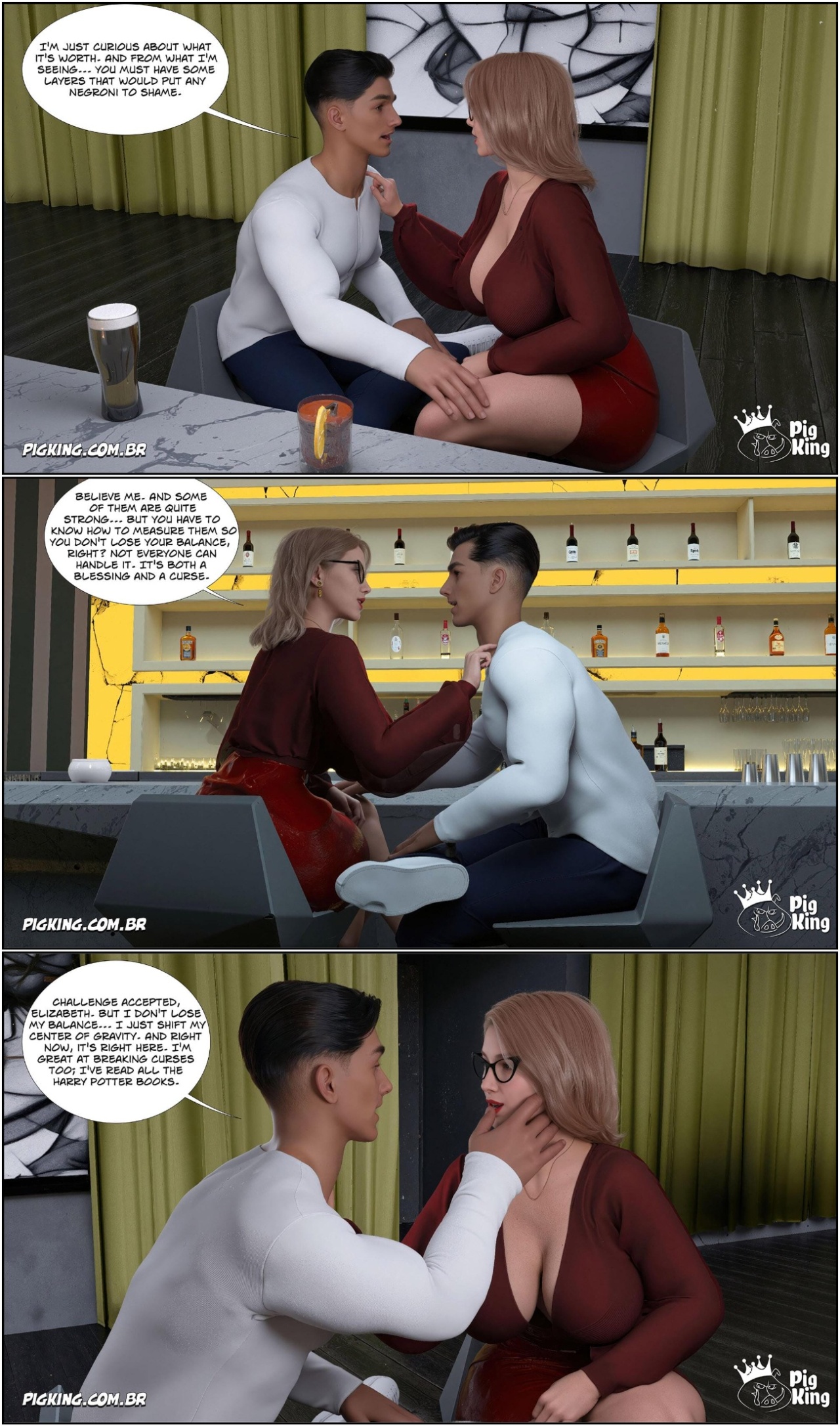 Short Stories Part 3: The Meeting Porn Comics english 06