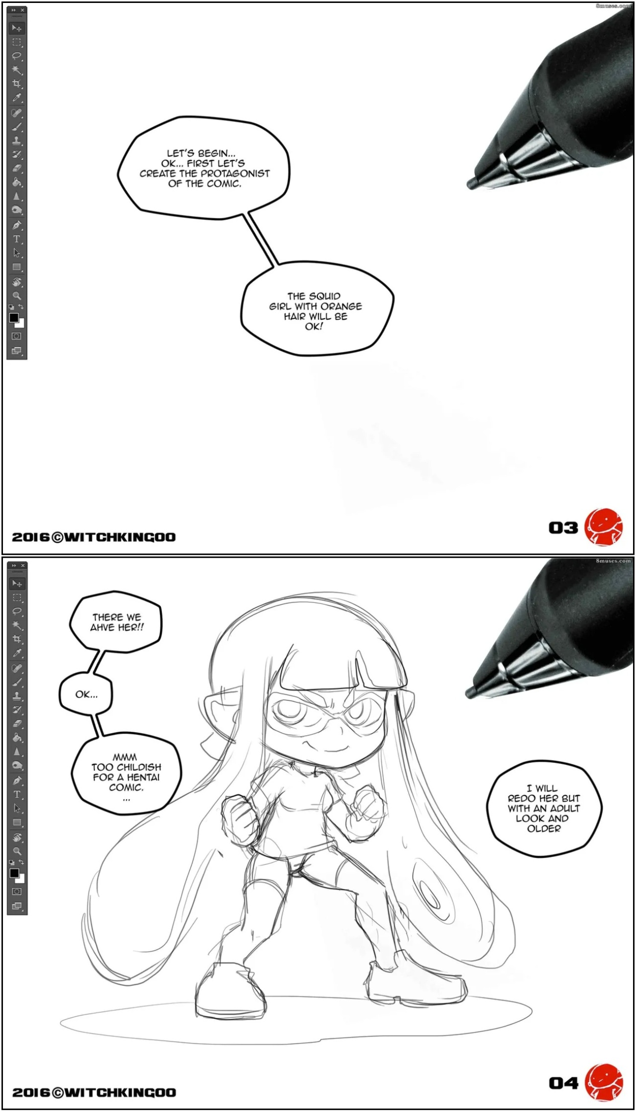 Splatoon: That Wasn't Ink... Porn Comics english 03