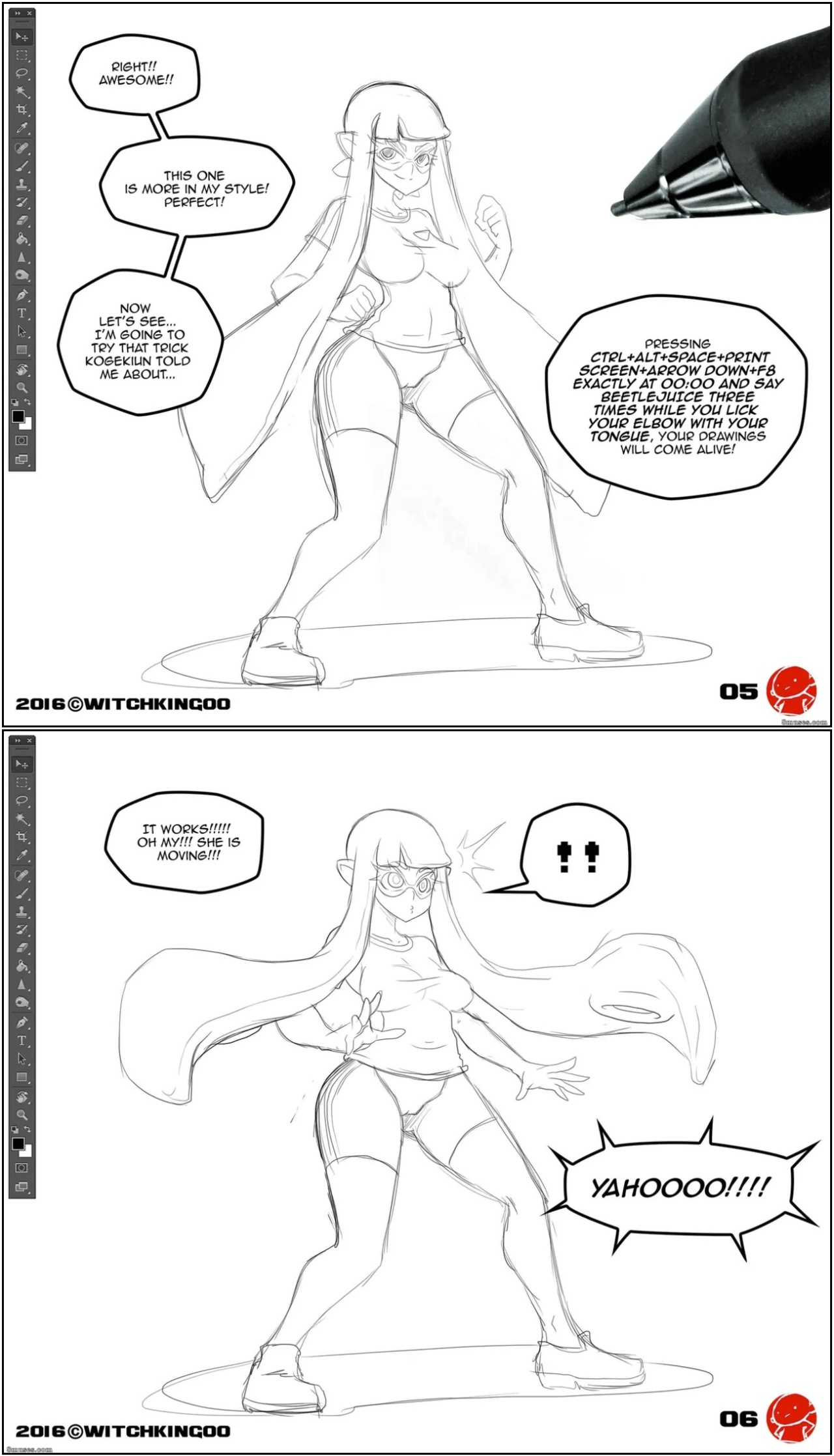 Splatoon: That Wasn't Ink... Porn Comics english 04