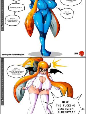 Splatoon: That Wasn't Ink... Porn Comics english 14