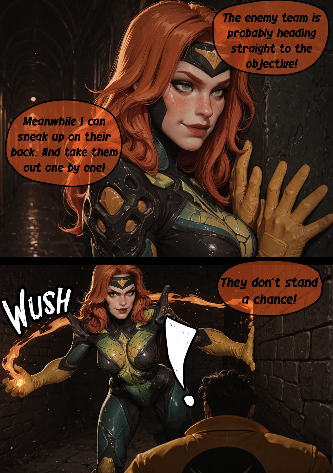 Steel On Fire By SeroTec Porn Comics english 04