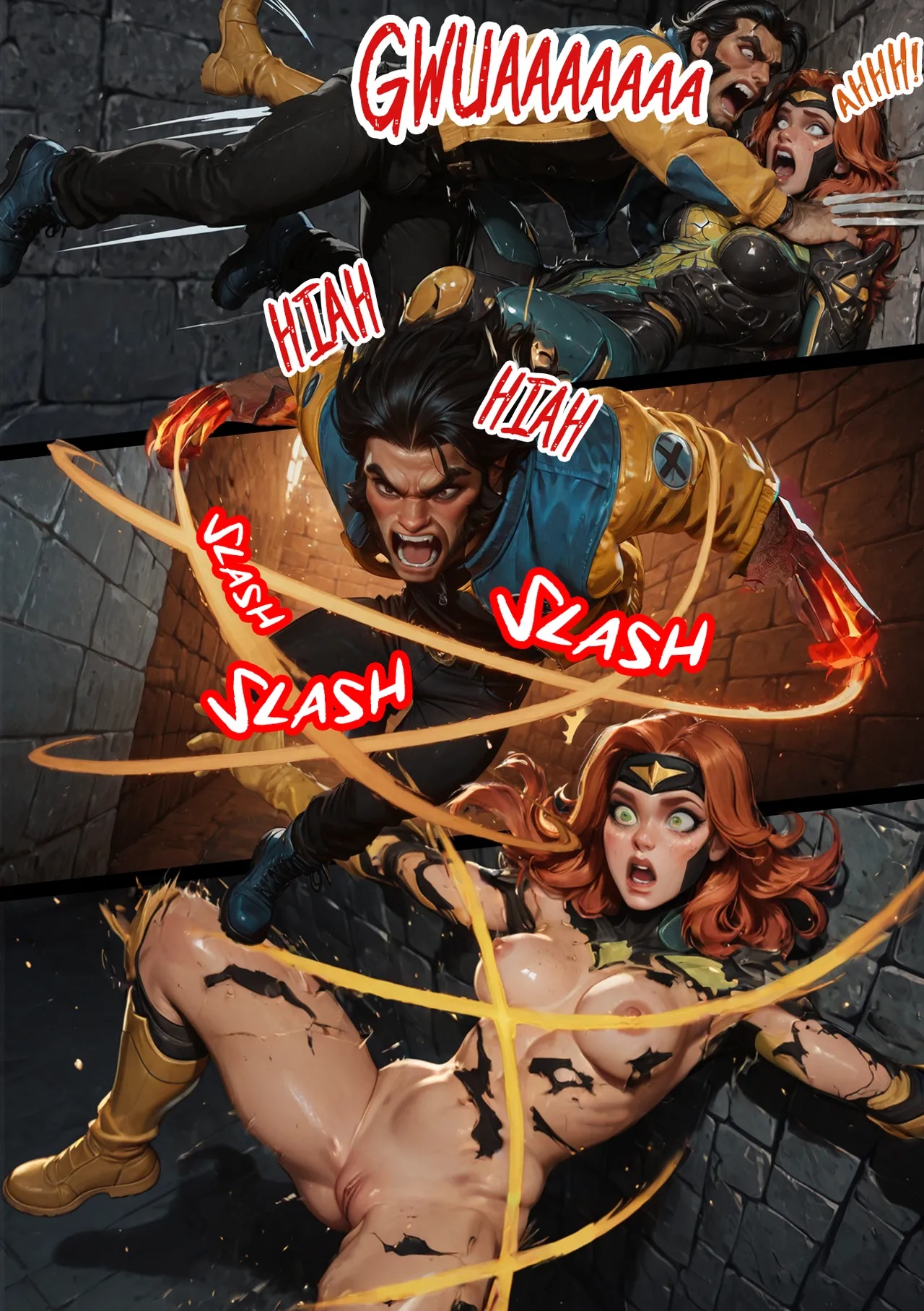 Steel On Fire By SeroTec Porn Comics english 06