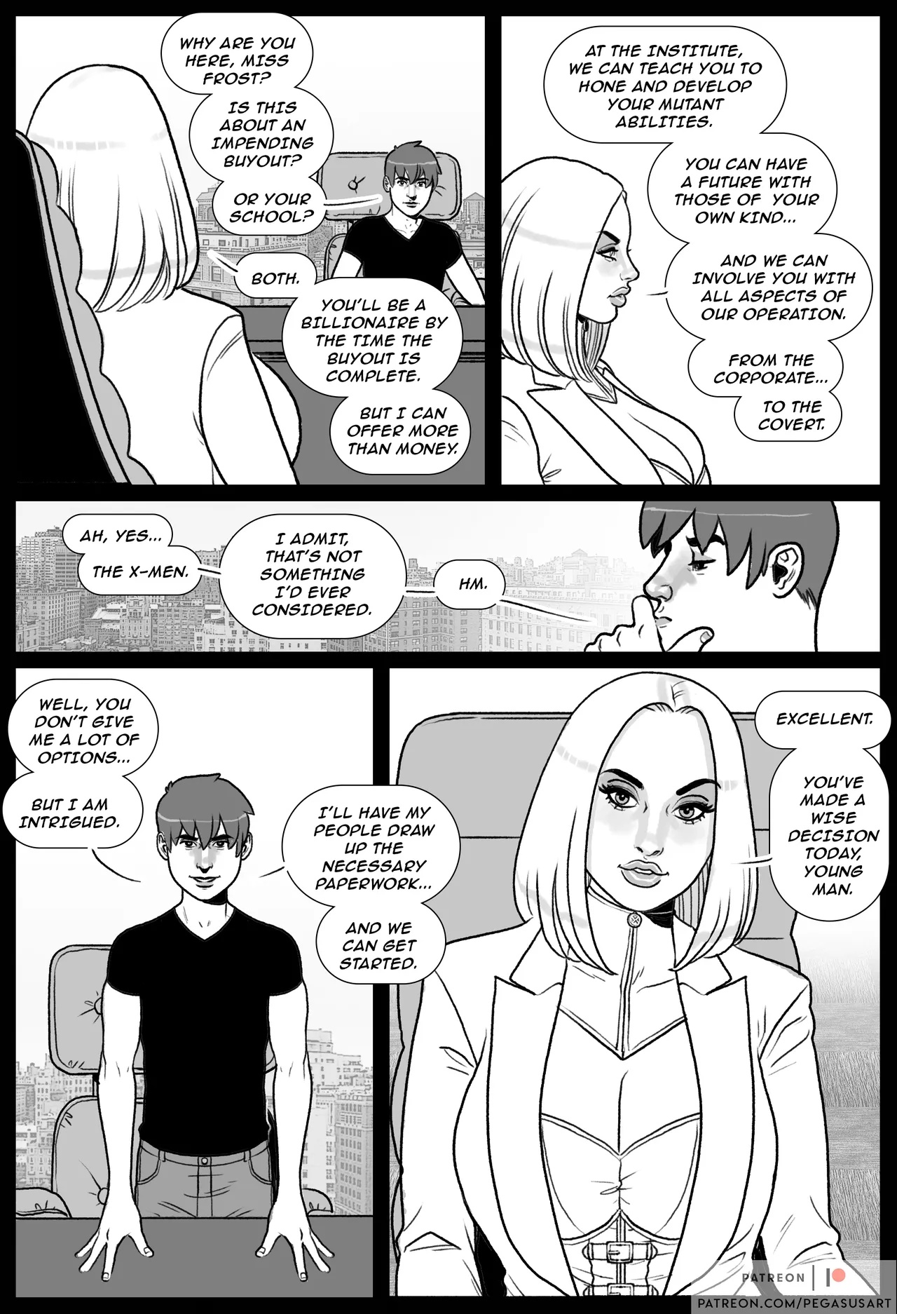 Submission Agenda: Emma Frost  Porn Comics english 03