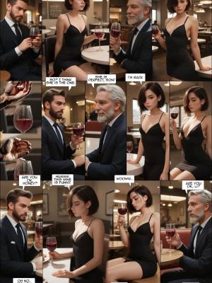 Table For Trouble Porn Comics english 02